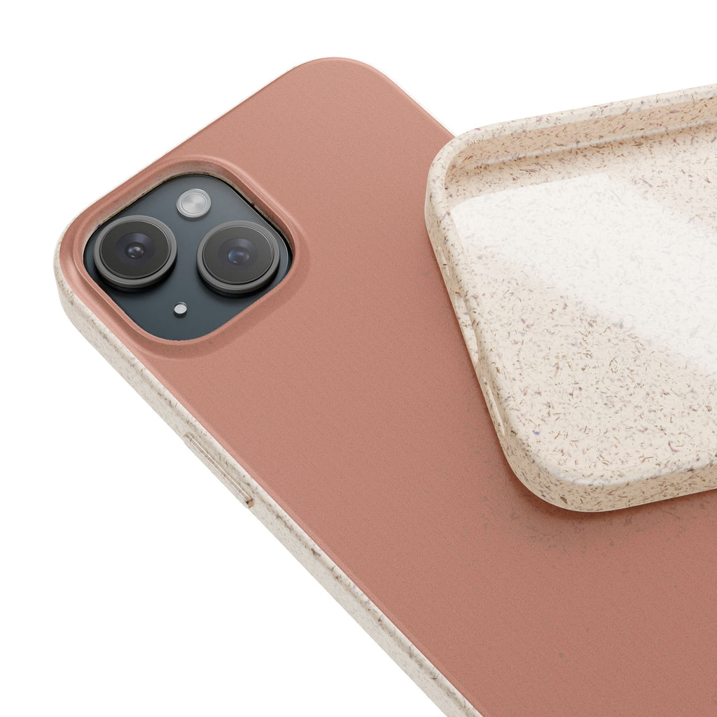 Color Beige dark - Plastic free phone case for iPhone