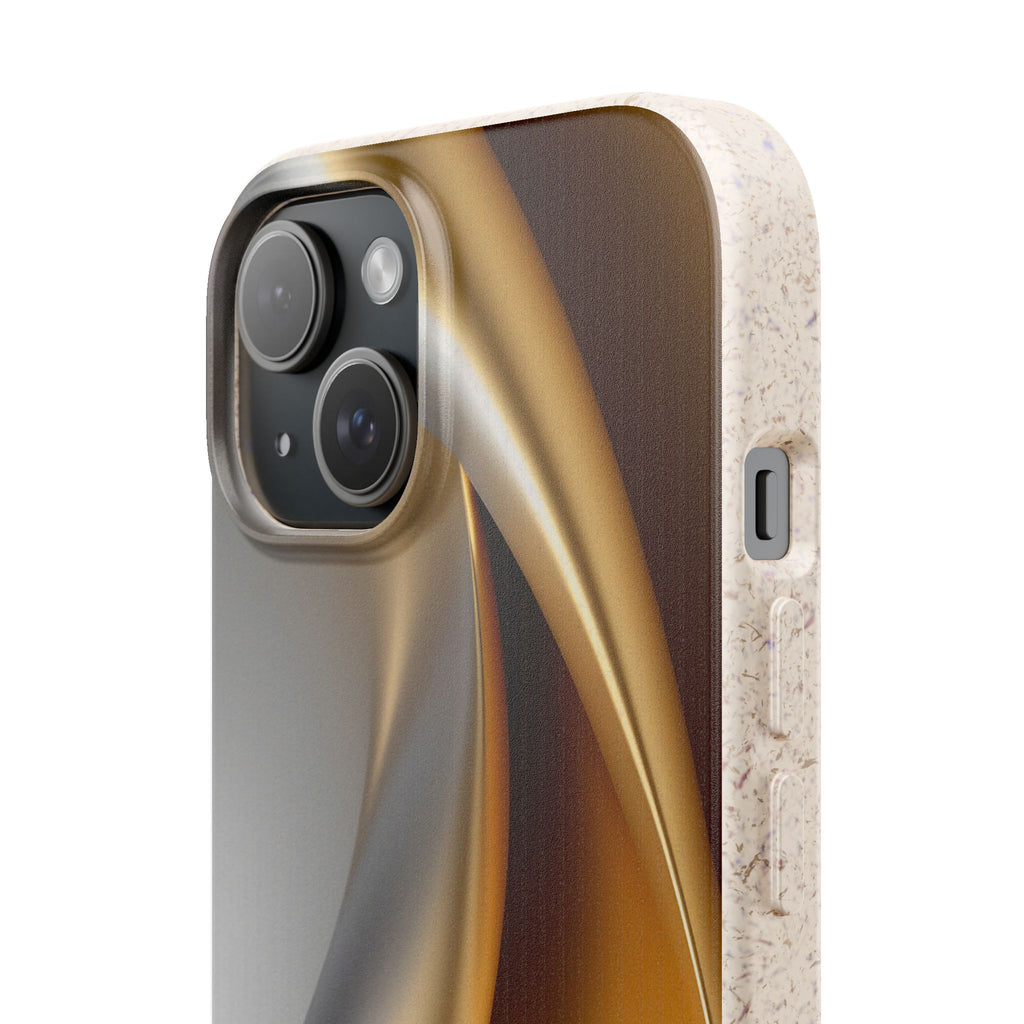 aPattern Gold silver - Platic free phone case for iPhone