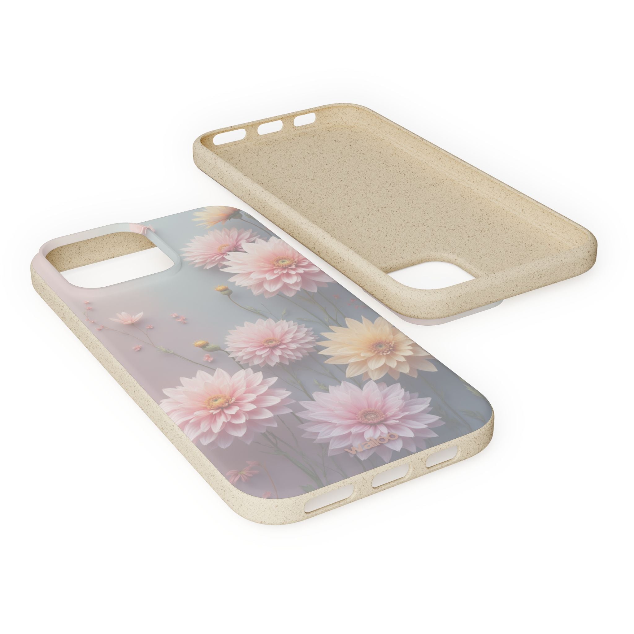 dAI Floral Dahlia -  Plastic free phone case for iPhone