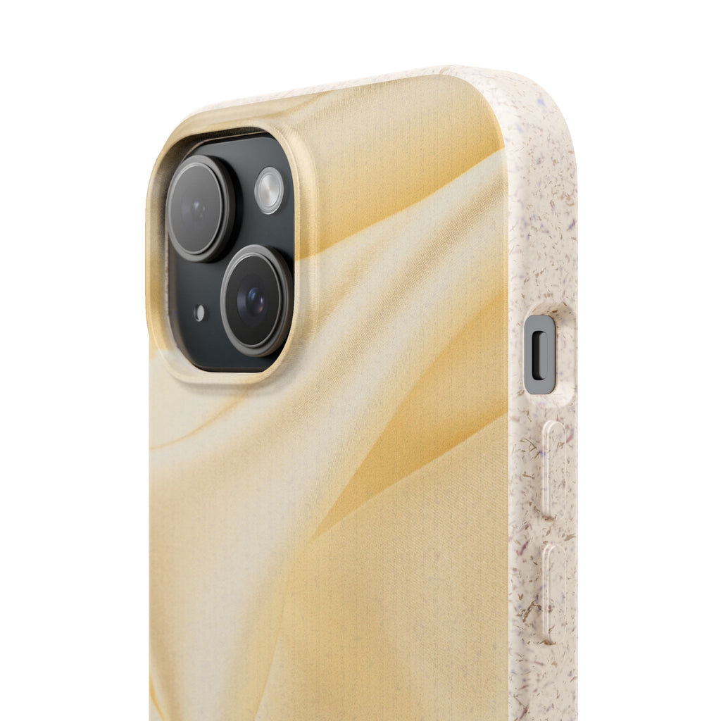 aPattern Silk cream - Plastic free phone case for iPhone
