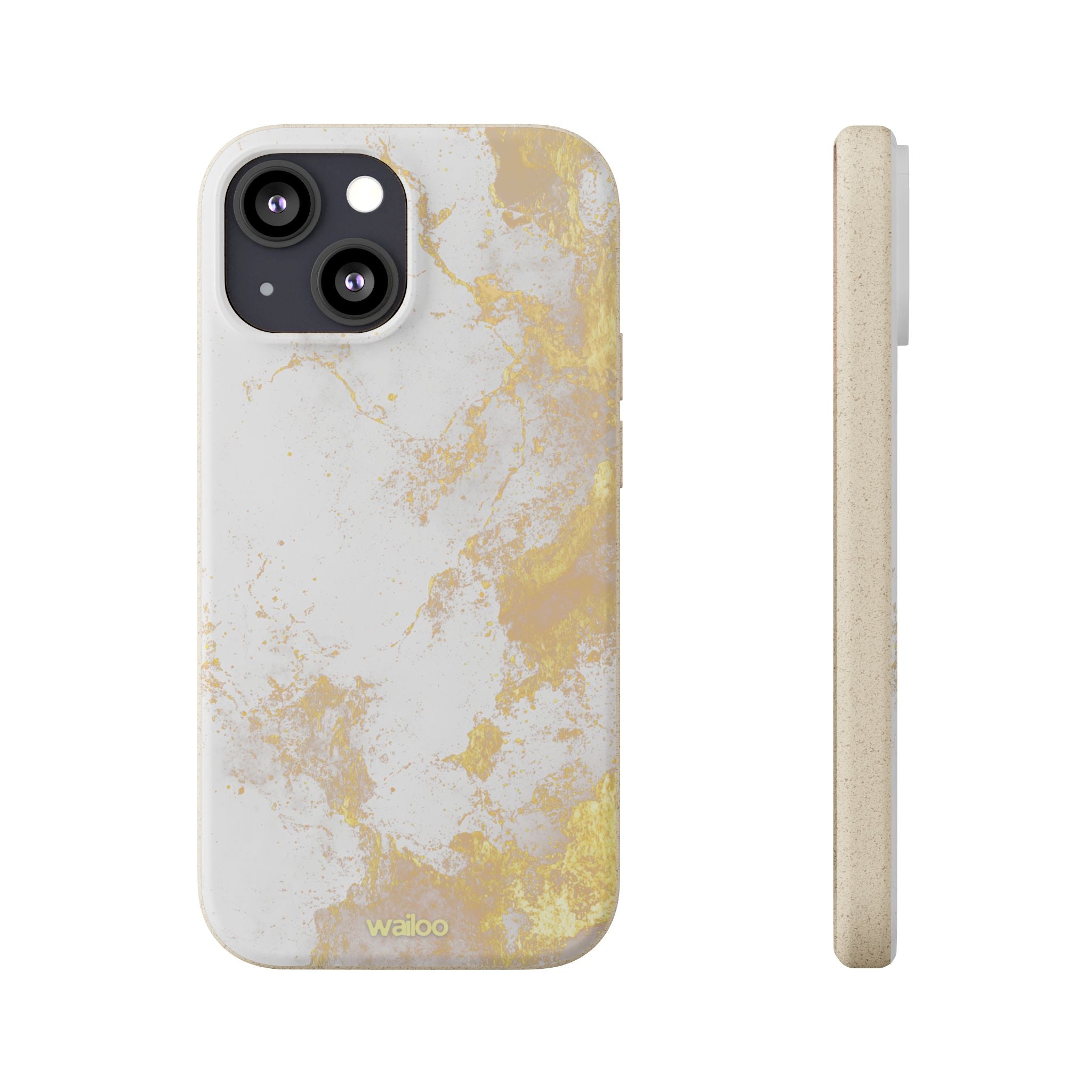 aPattern Gold mixed - Plastic free phone case for iPhone