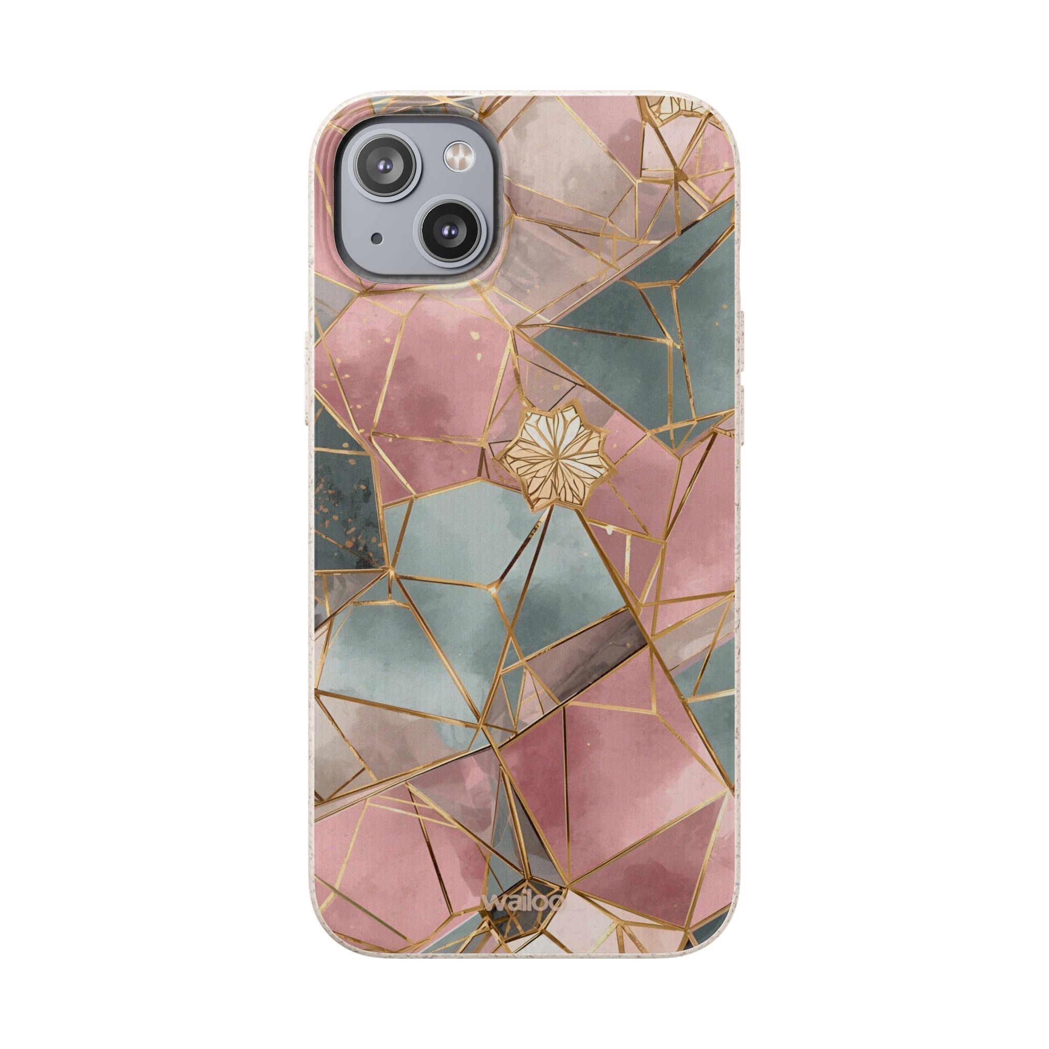 aPattern Pink gold - Plastic free phone case for iPhone