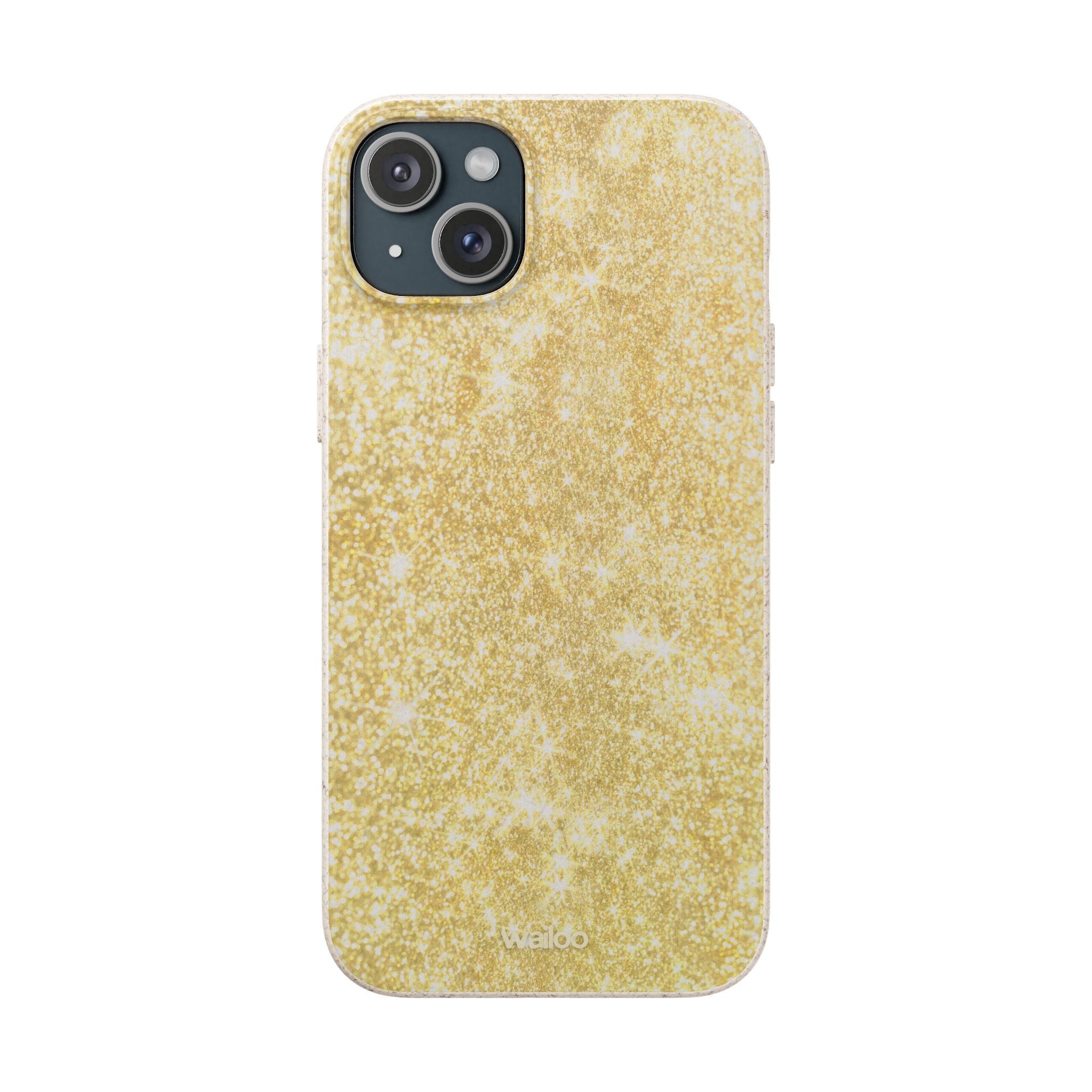 aPattern Gold shimmer - Plastic free phone case for iPhone