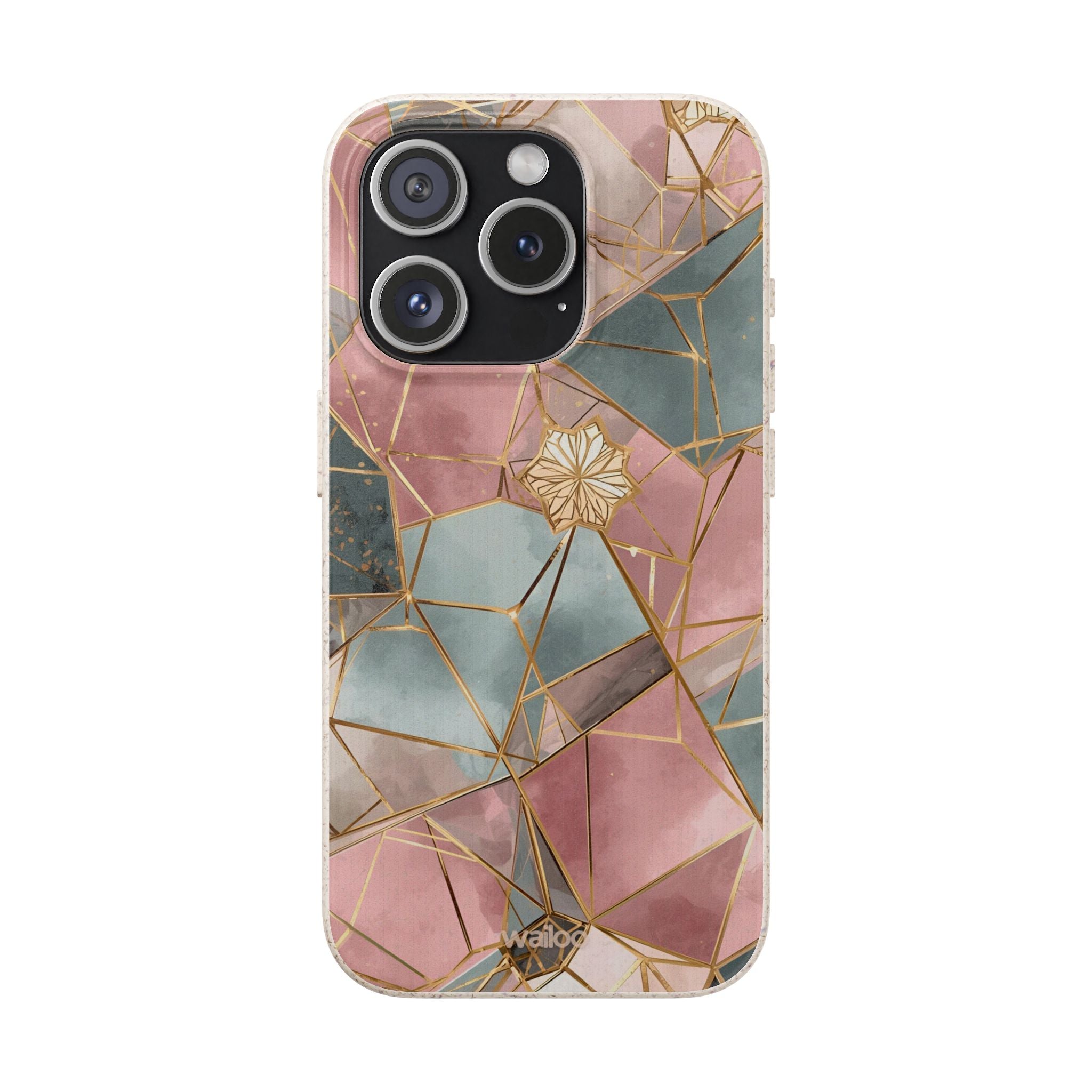 aPattern Pink gold - Plastic free phone case for iPhone