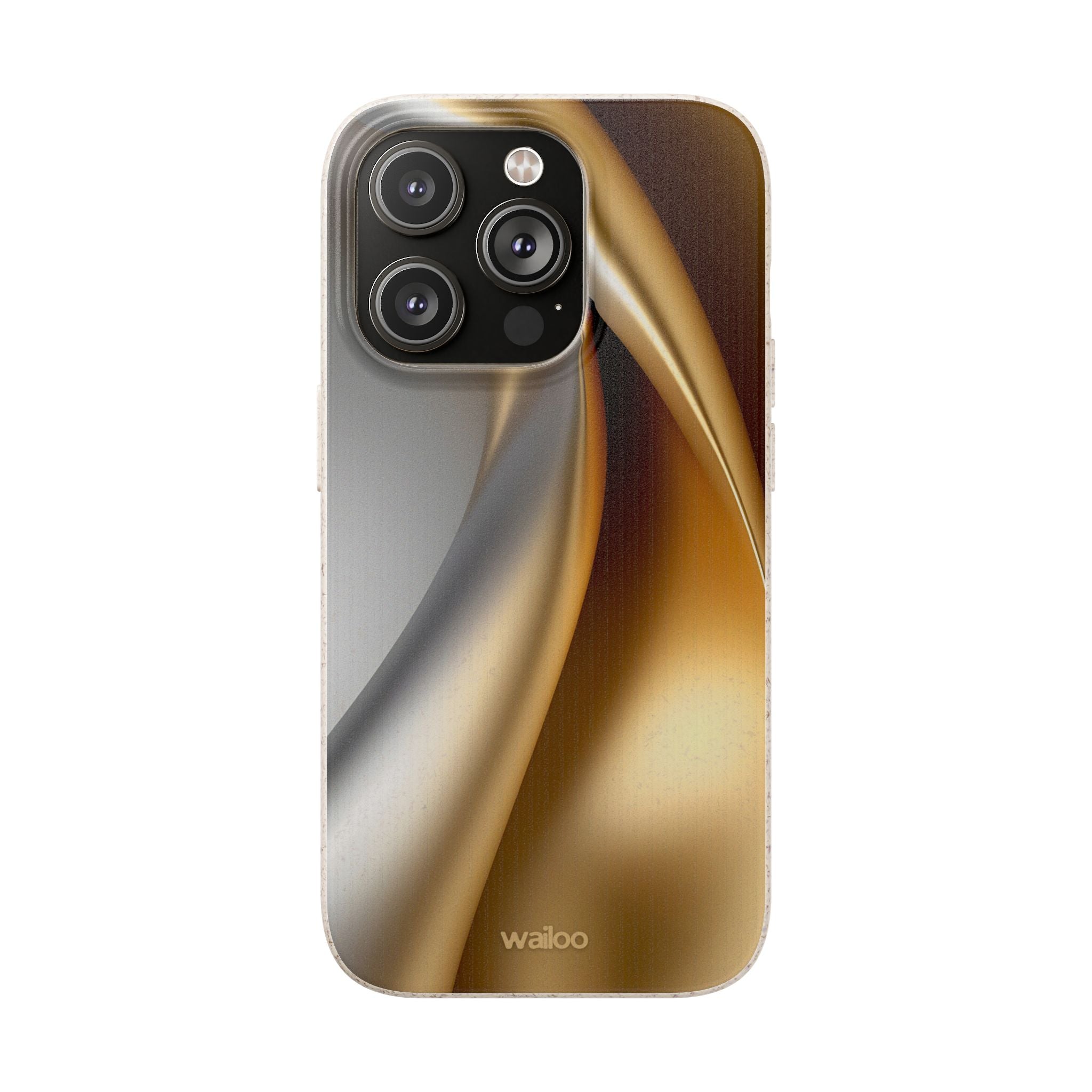 aPattern Gold silver - Platic free phone case for iPhone