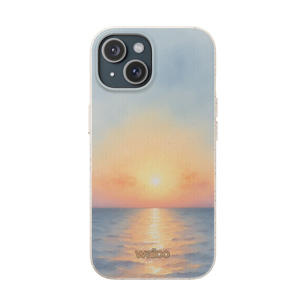 Sunset - Plastic free phone case for iPhone