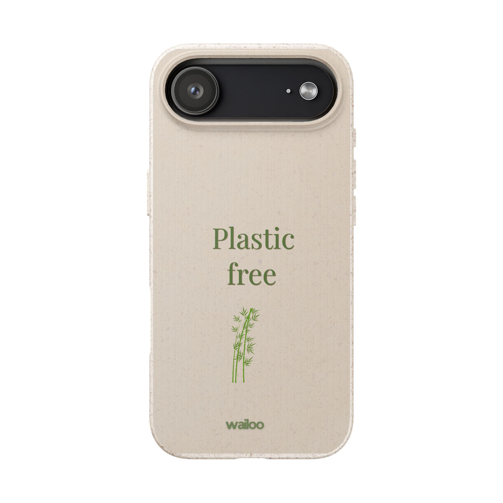 Earth - Bamboo stylish - Plastic free phone case for iPhone