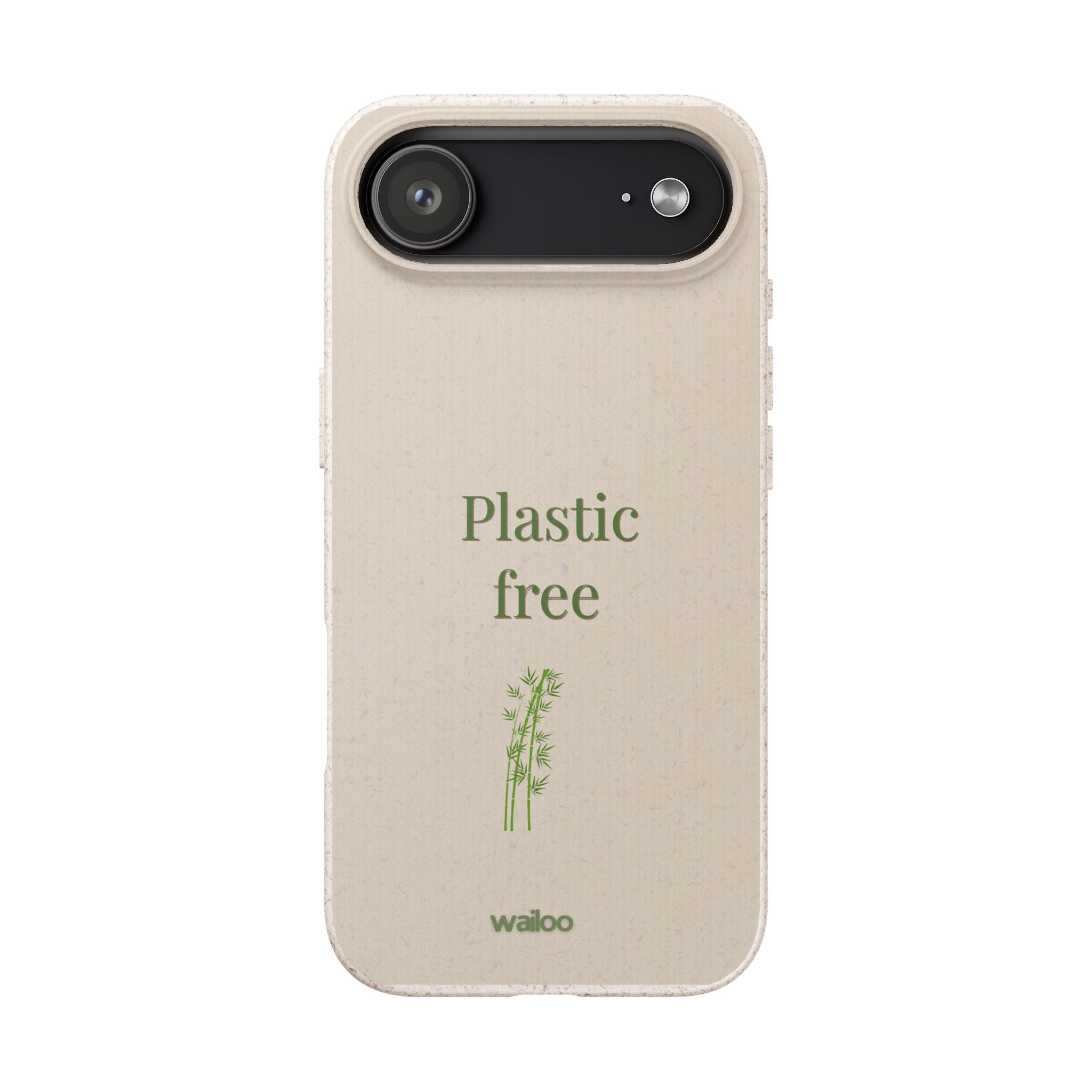 Earth - Bamboo stylish - Plastic free phone case for iPhone
