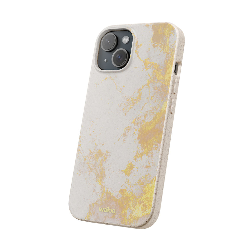 aPattern Gold mixed - Plastic free phone case for iPhone