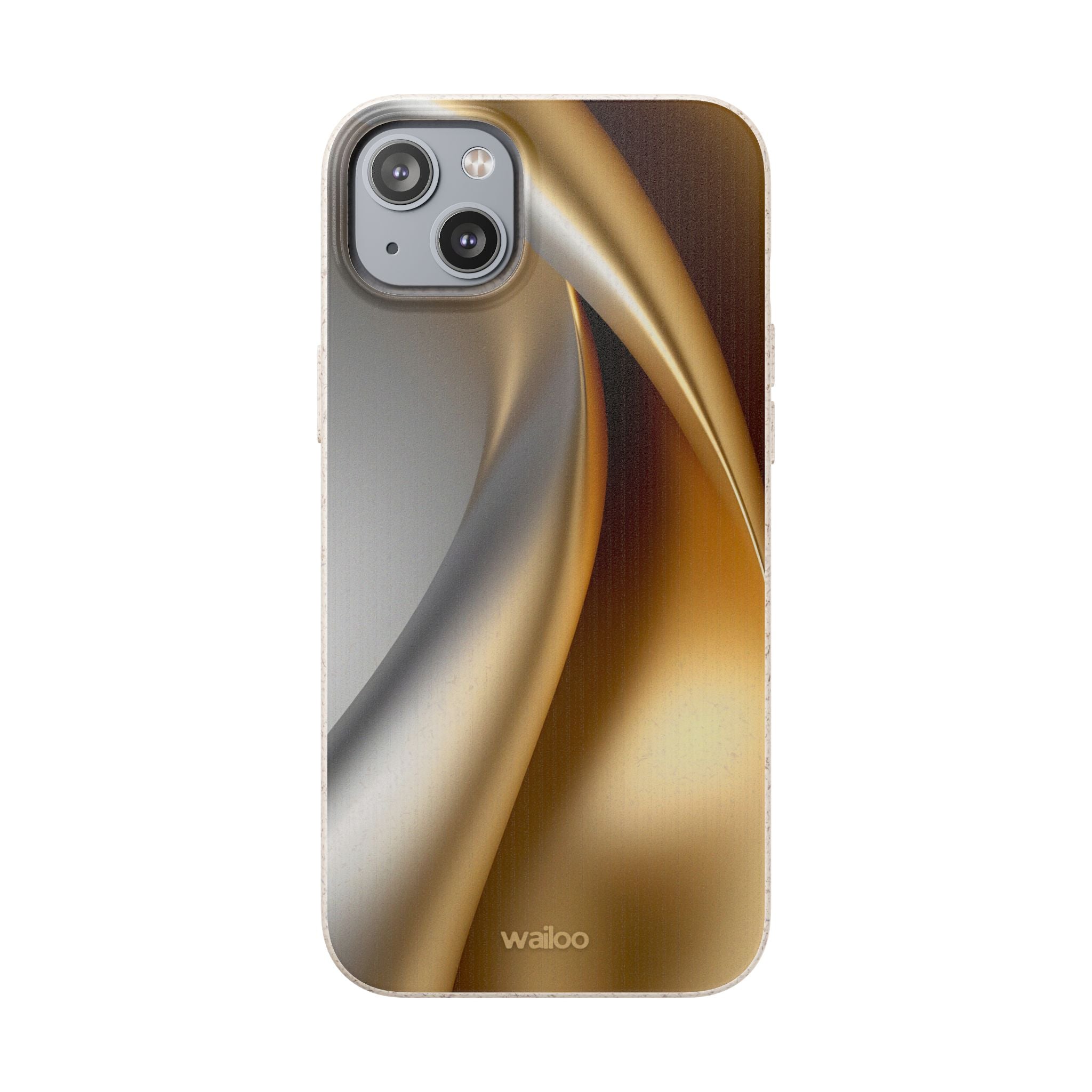 aPattern Gold silver - Platic free phone case for iPhone