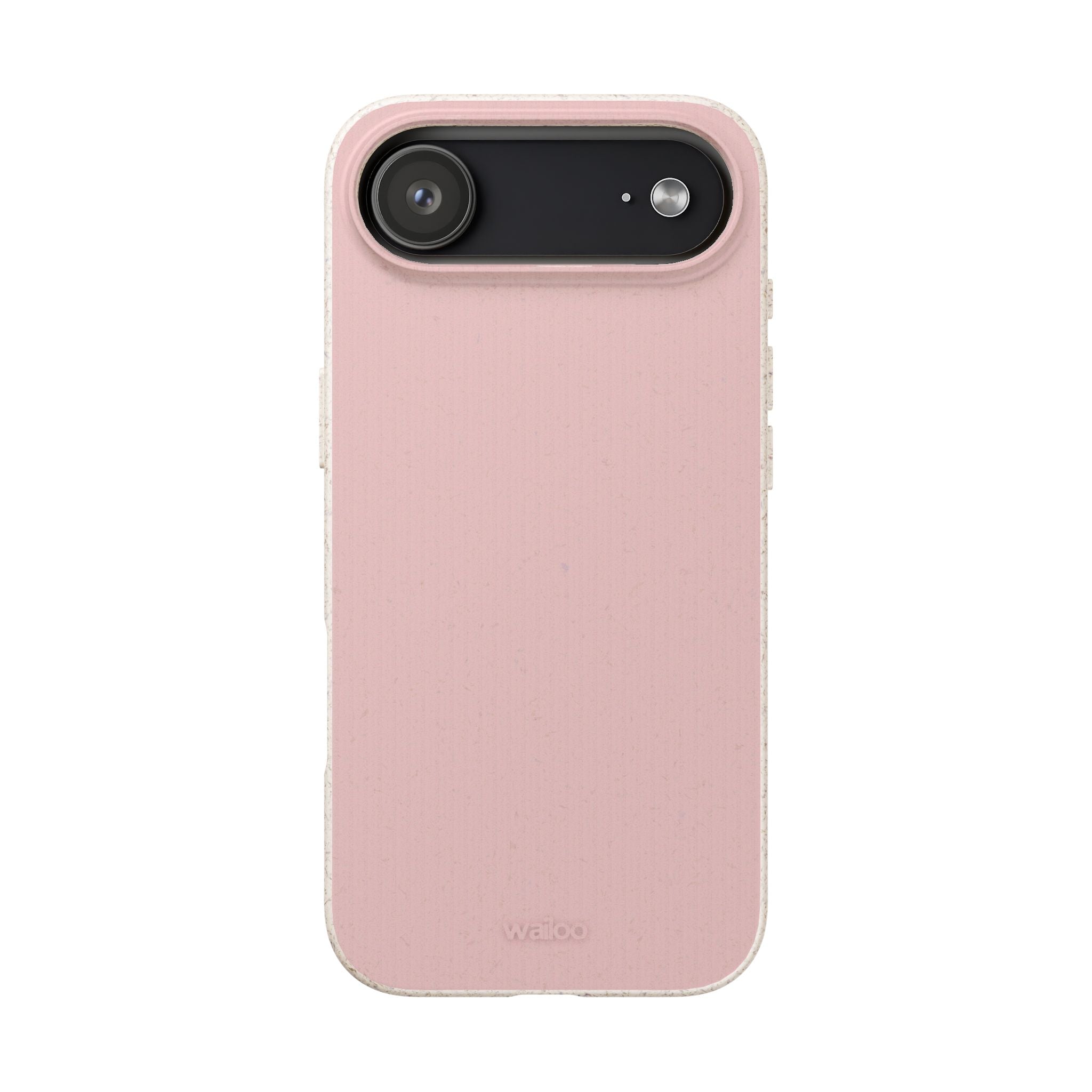 Color Pink dirty light - Plastic free phone case for iPhone