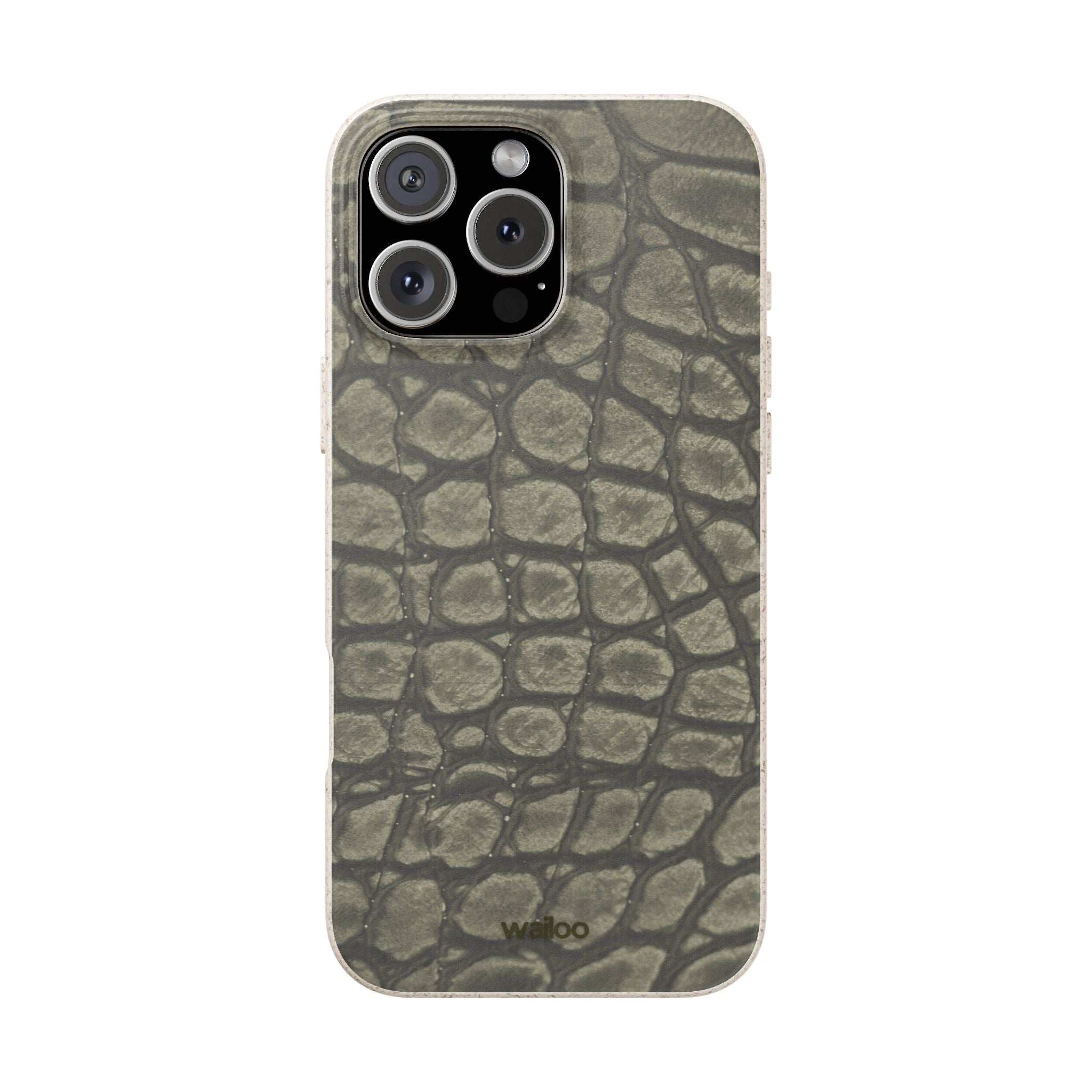 aPattern Crocodile skin - Plastic free phone case for iPhone