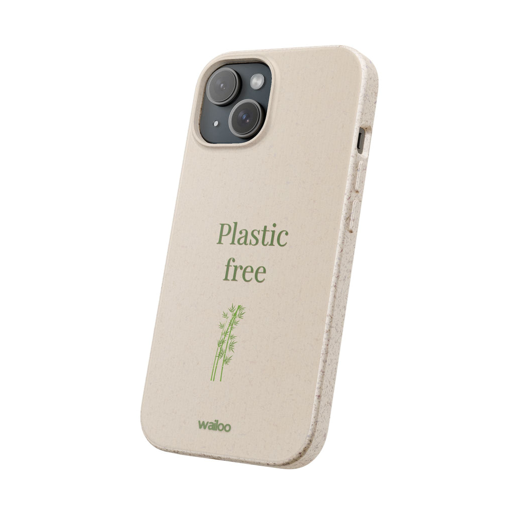 Earth - Bamboo stylish - Plastic free phone case for iPhone