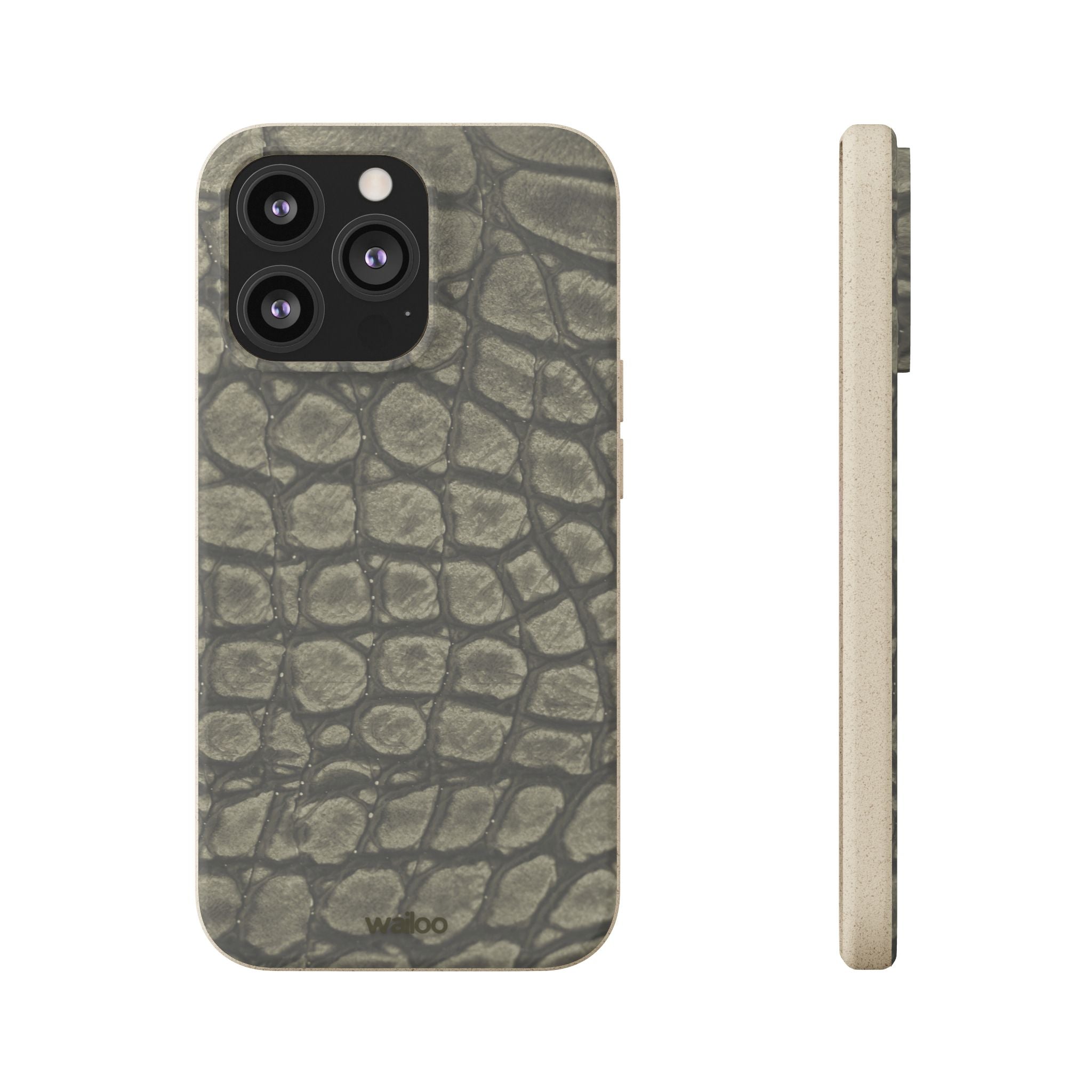 aPattern Crocodile skin - Plastic free phone case for iPhone