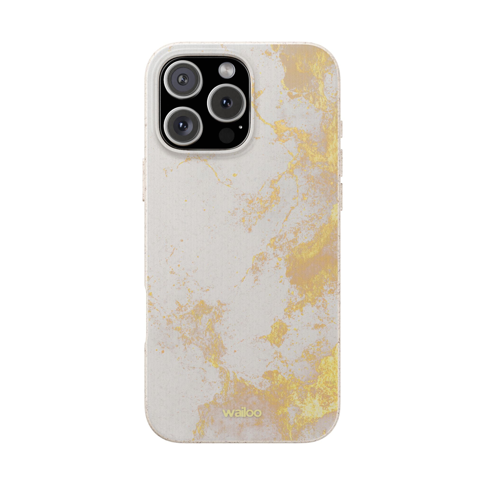 aPattern Gold mixed - Plastic free phone case for iPhone
