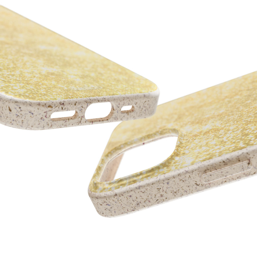 aPattern Gold shimmer - Plastic free phone case for iPhone