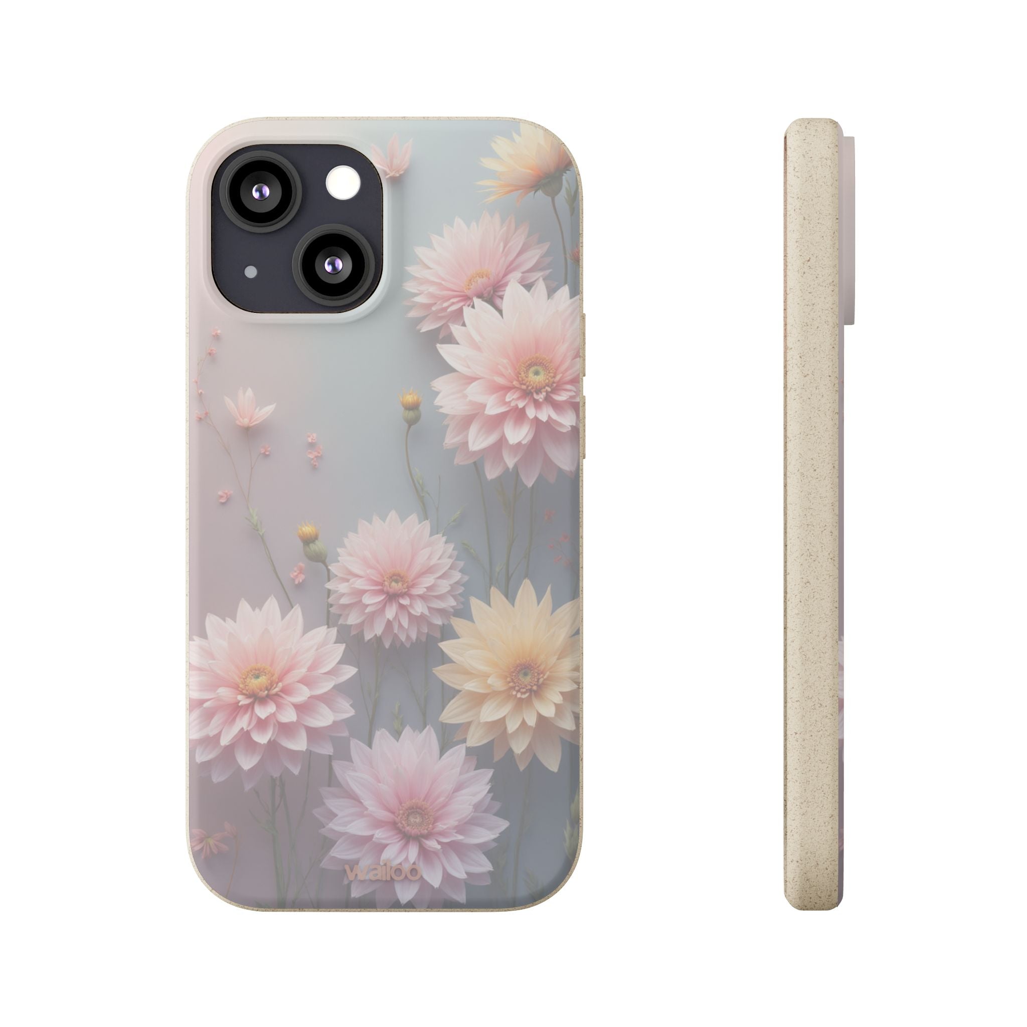 dAI Floral Dahlia -  Plastic free phone case for iPhone