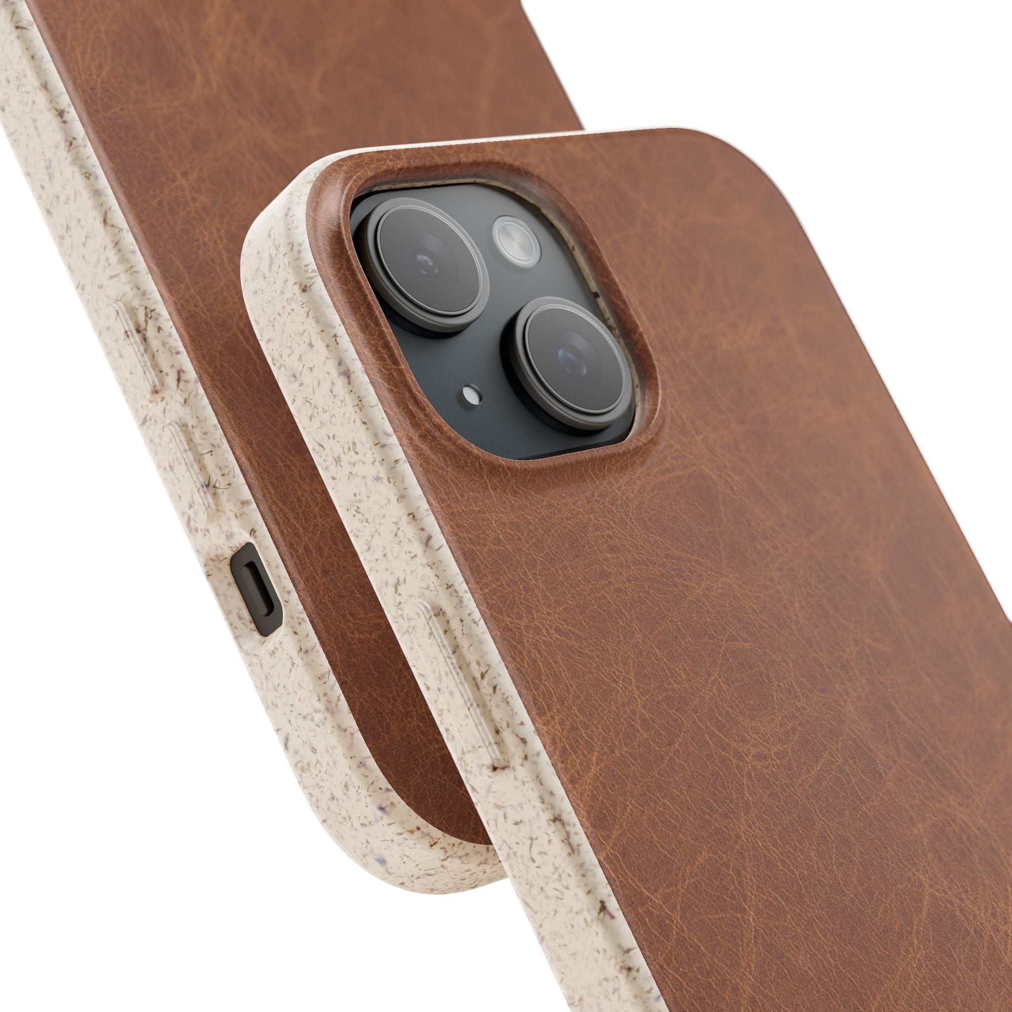 aPattern Leather printed - Plastic free phone case for iPhone