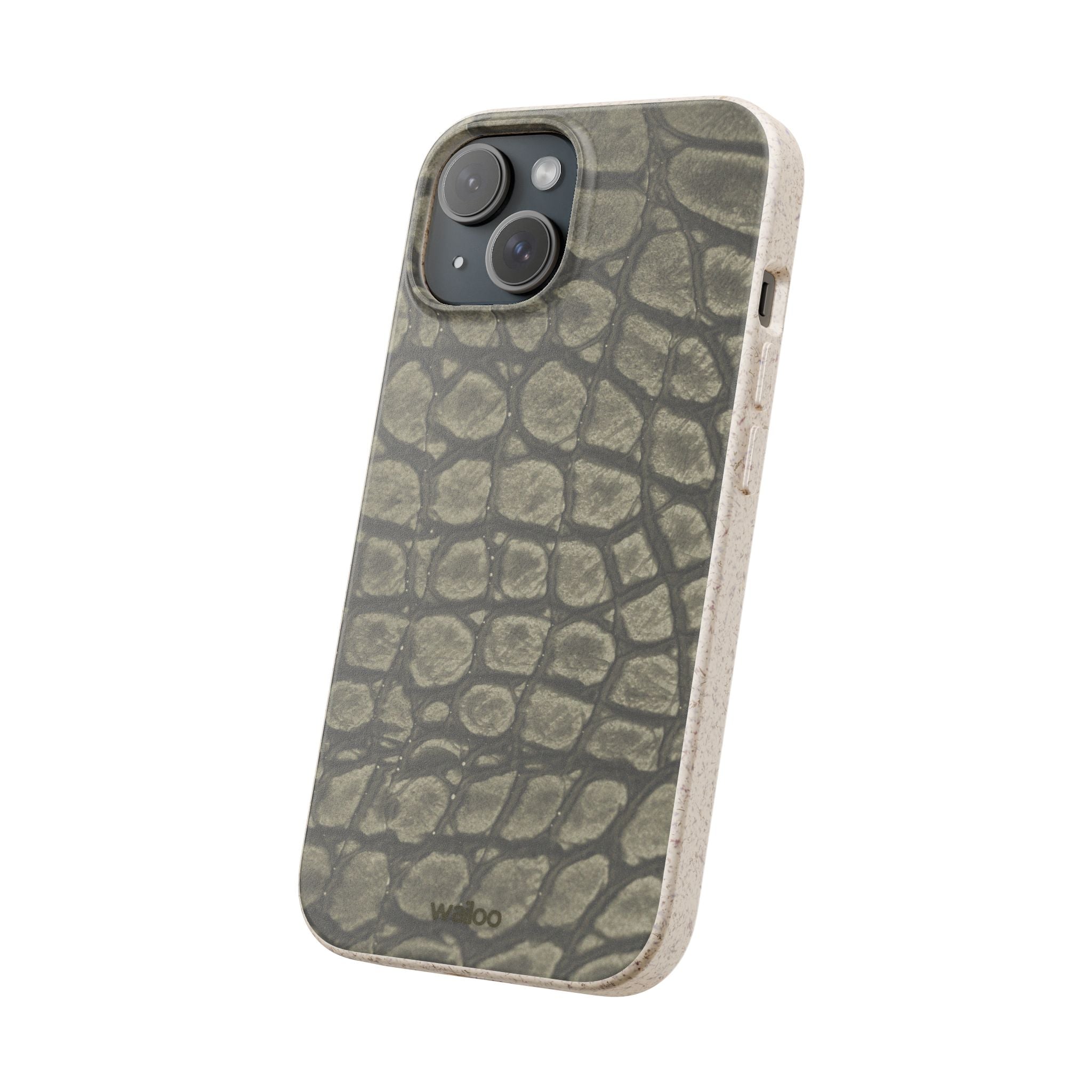 aPattern Crocodile skin - Plastic free phone case for iPhone