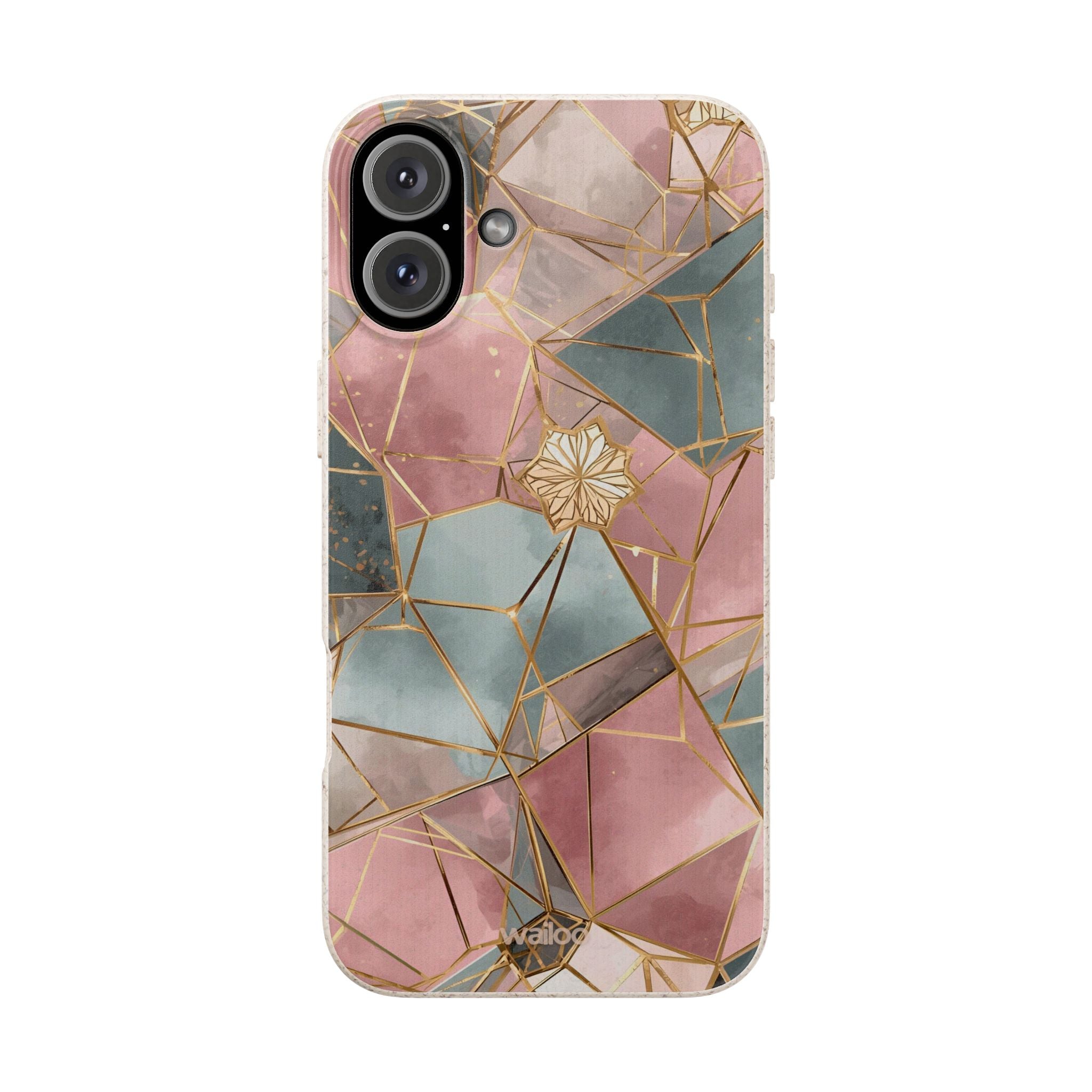 aPattern Pink gold - Plastic free phone case for iPhone