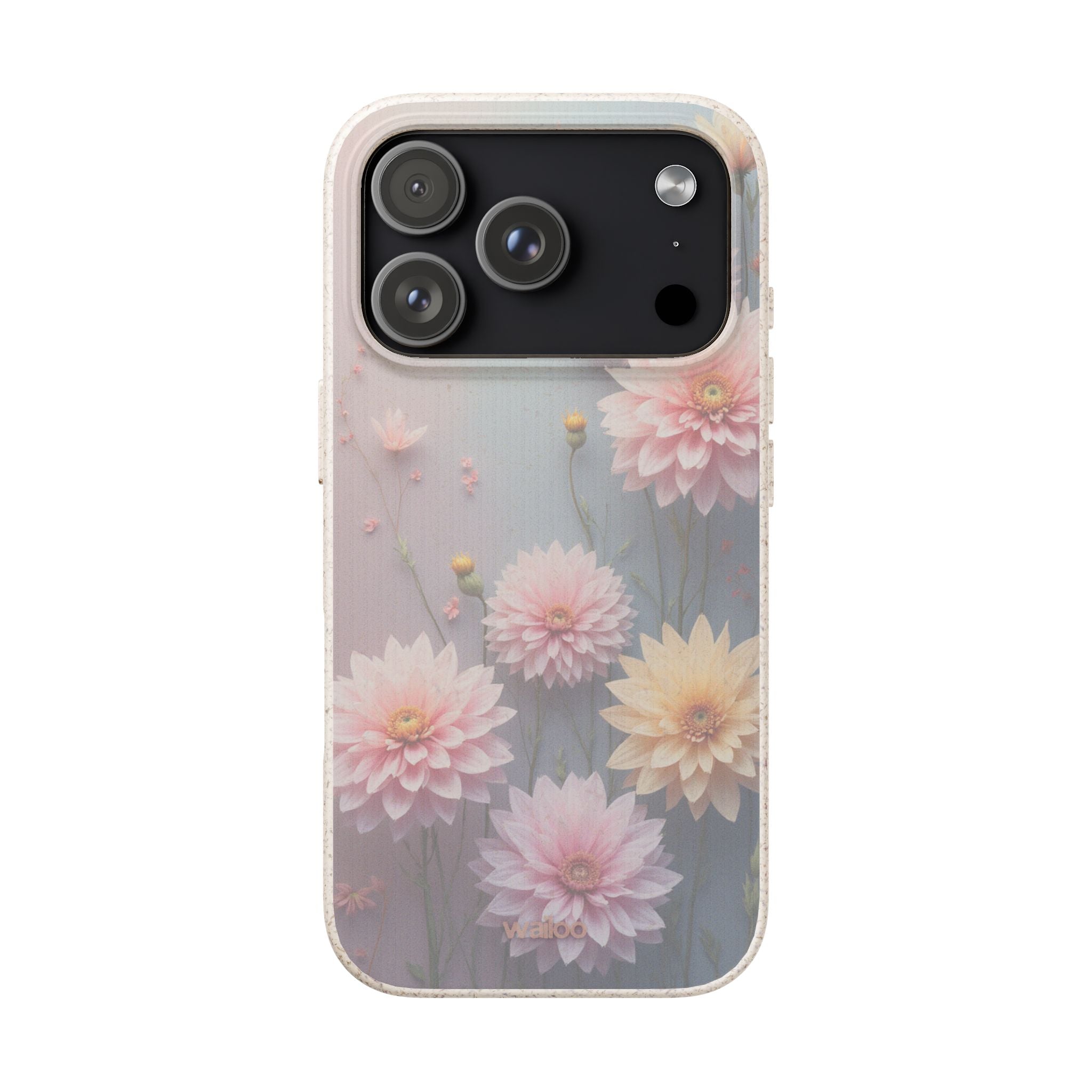dAI Floral Dahlia -  Plastic free phone case for iPhone
