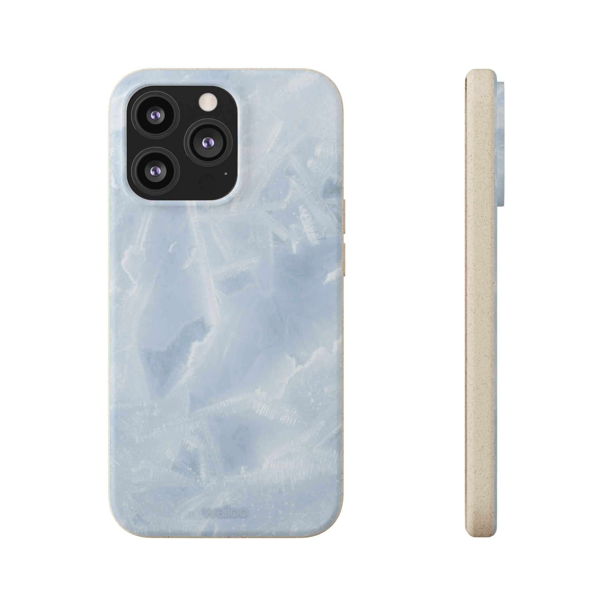 aPattern Shimmer blue - Plastic free phone case for iPhone