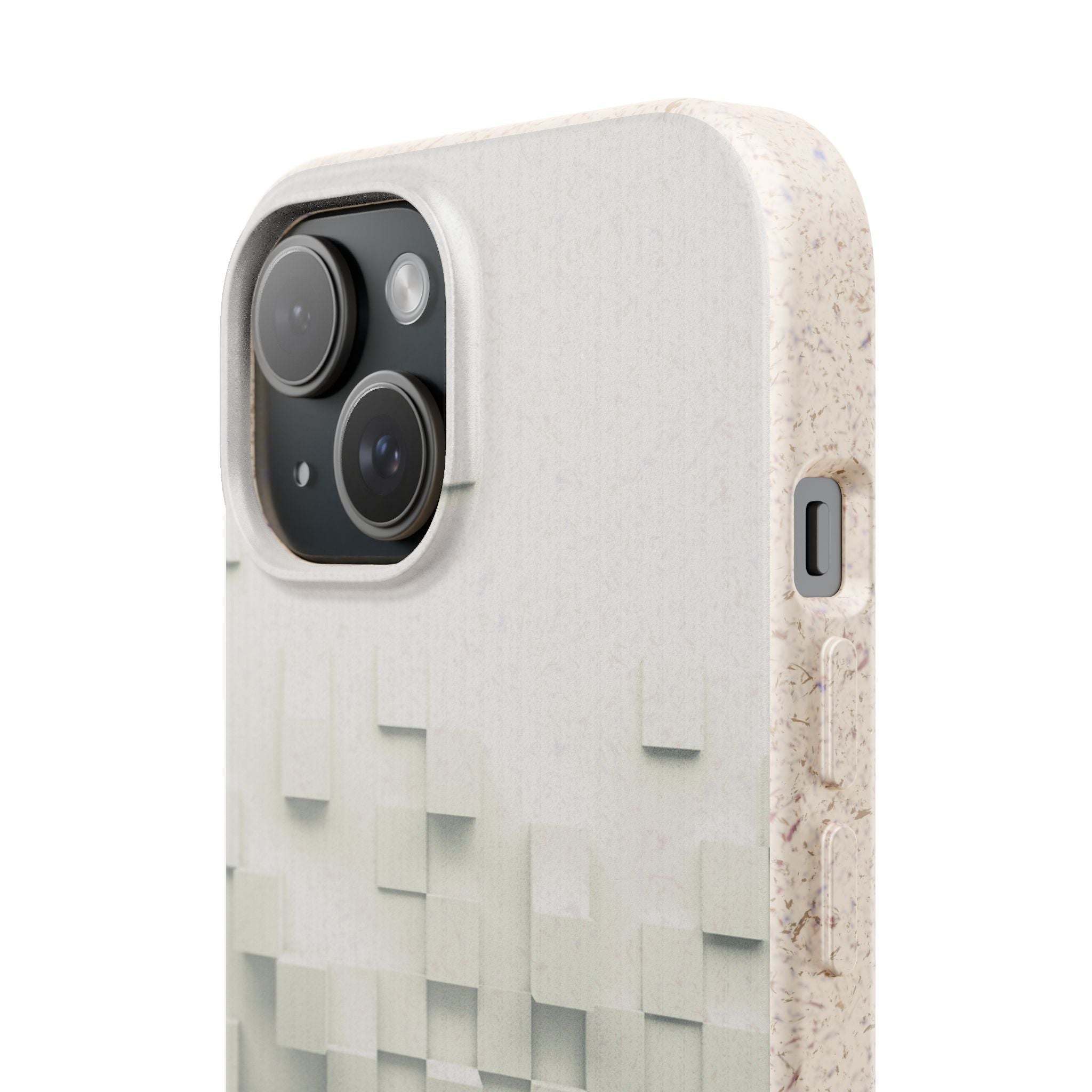 3D White tiles - Plastic free phone case for iPhone