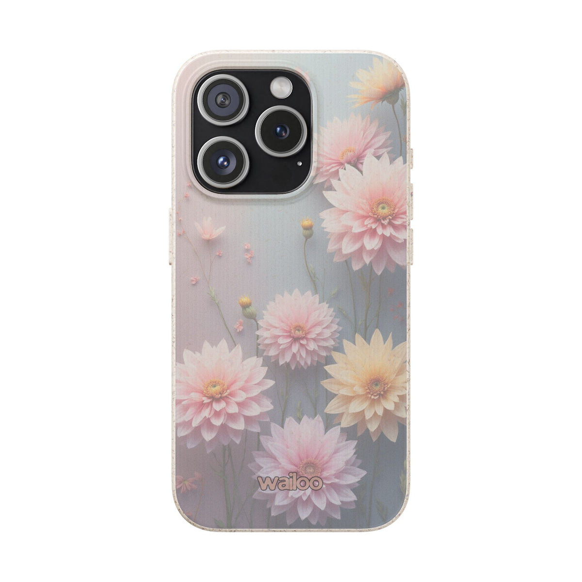 dAI Floral Dahlia -  Plastic free phone case for iPhone