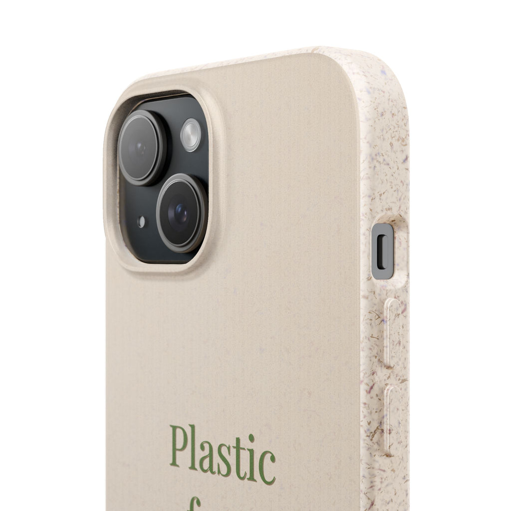 Earth - Bamboo stylish - Plastic free phone case for iPhone