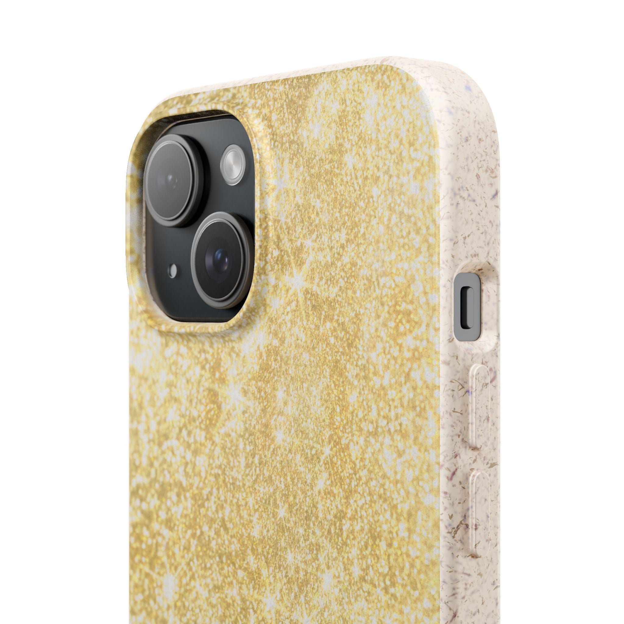 aPattern Gold shimmer - Plastic free phone case for iPhone