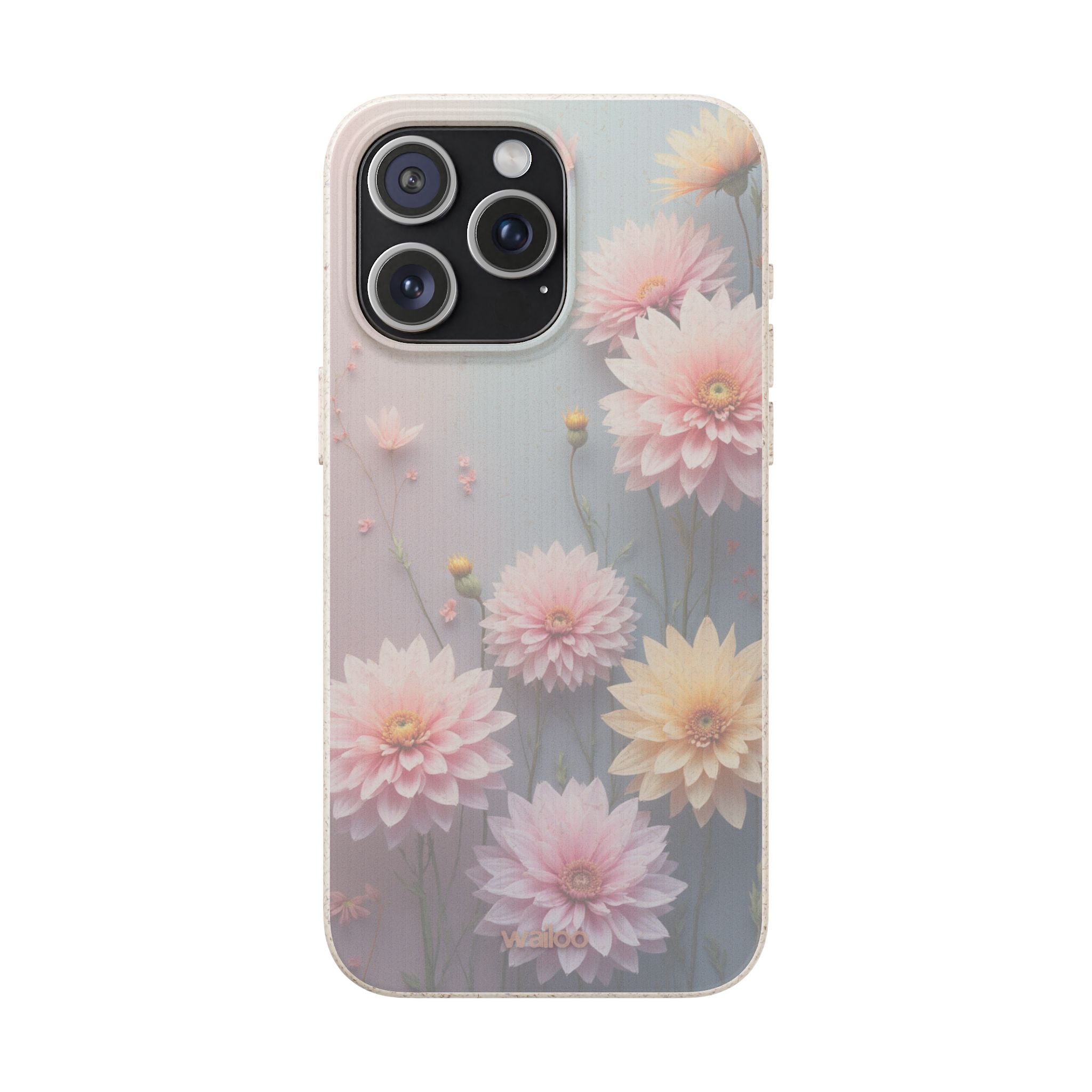 dAI Floral Dahlia -  Plastic free phone case for iPhone