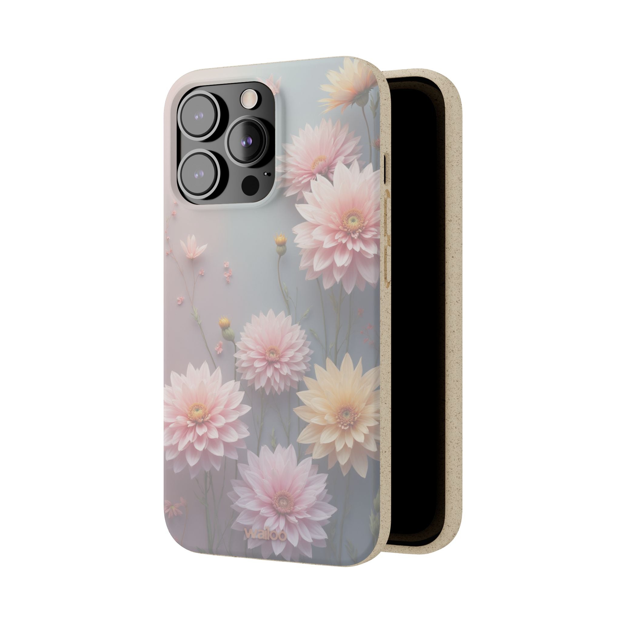 dAI Floral Dahlia -  Plastic free phone case for iPhone