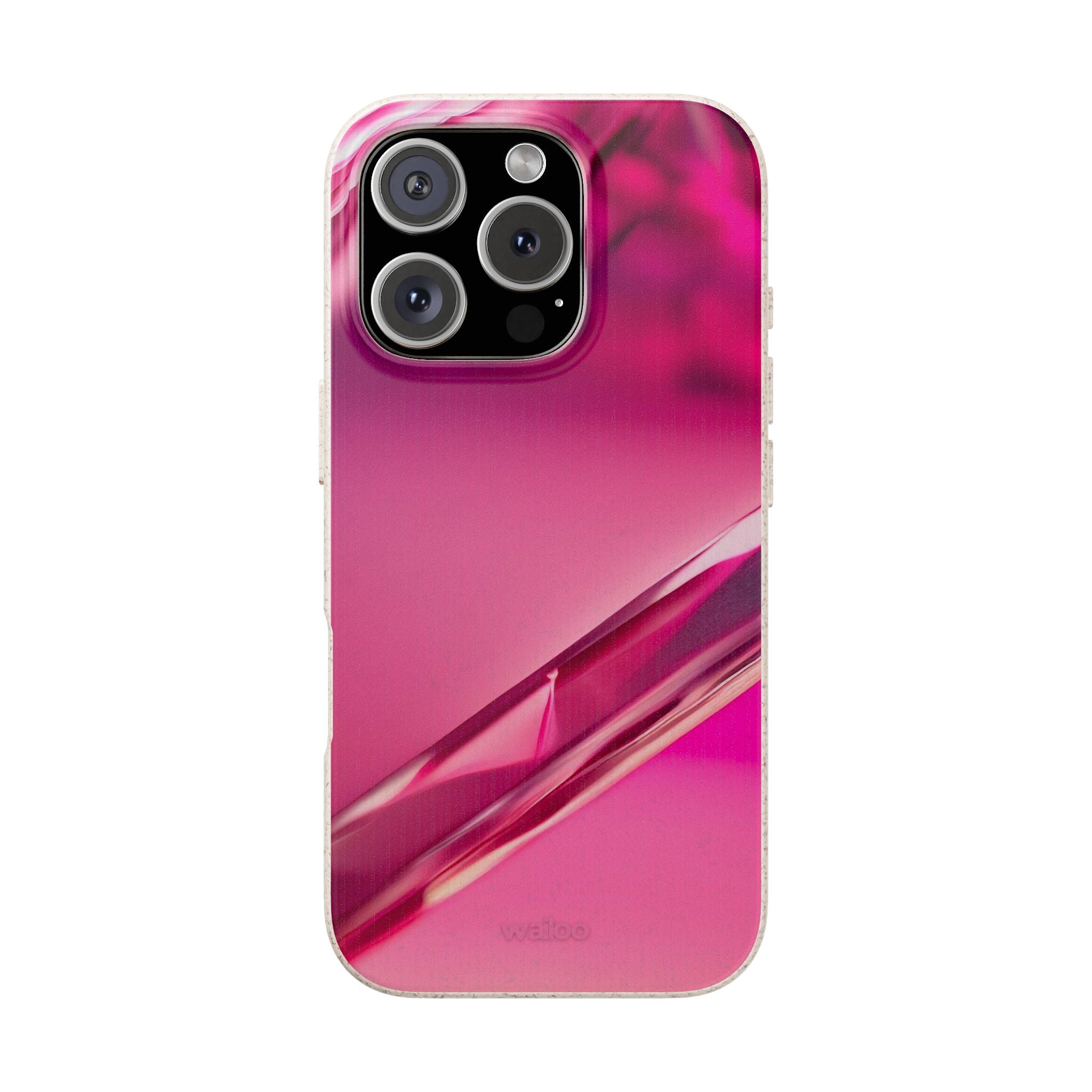 3D Pink - Plastic free phone case for iPhone