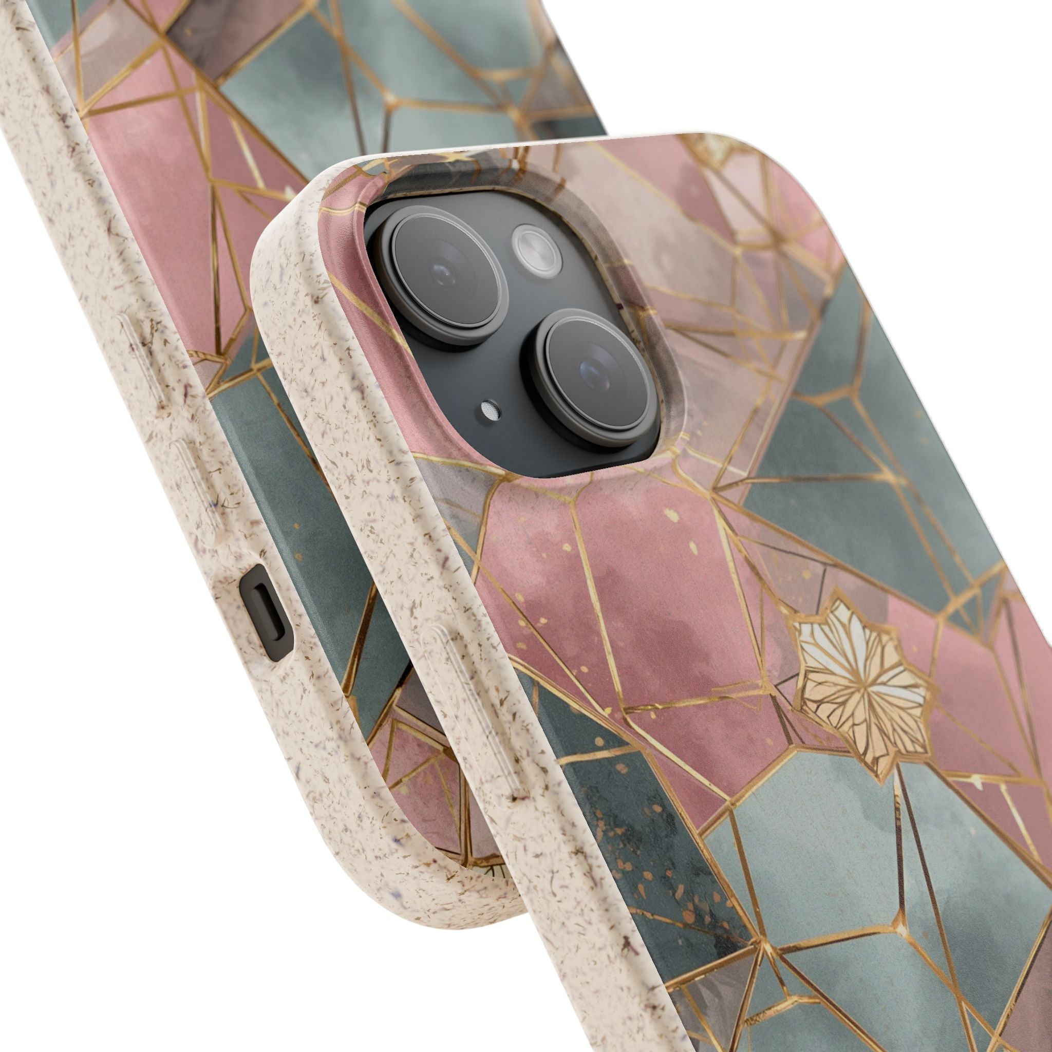 aPattern Pink gold - Plastic free phone case for iPhone