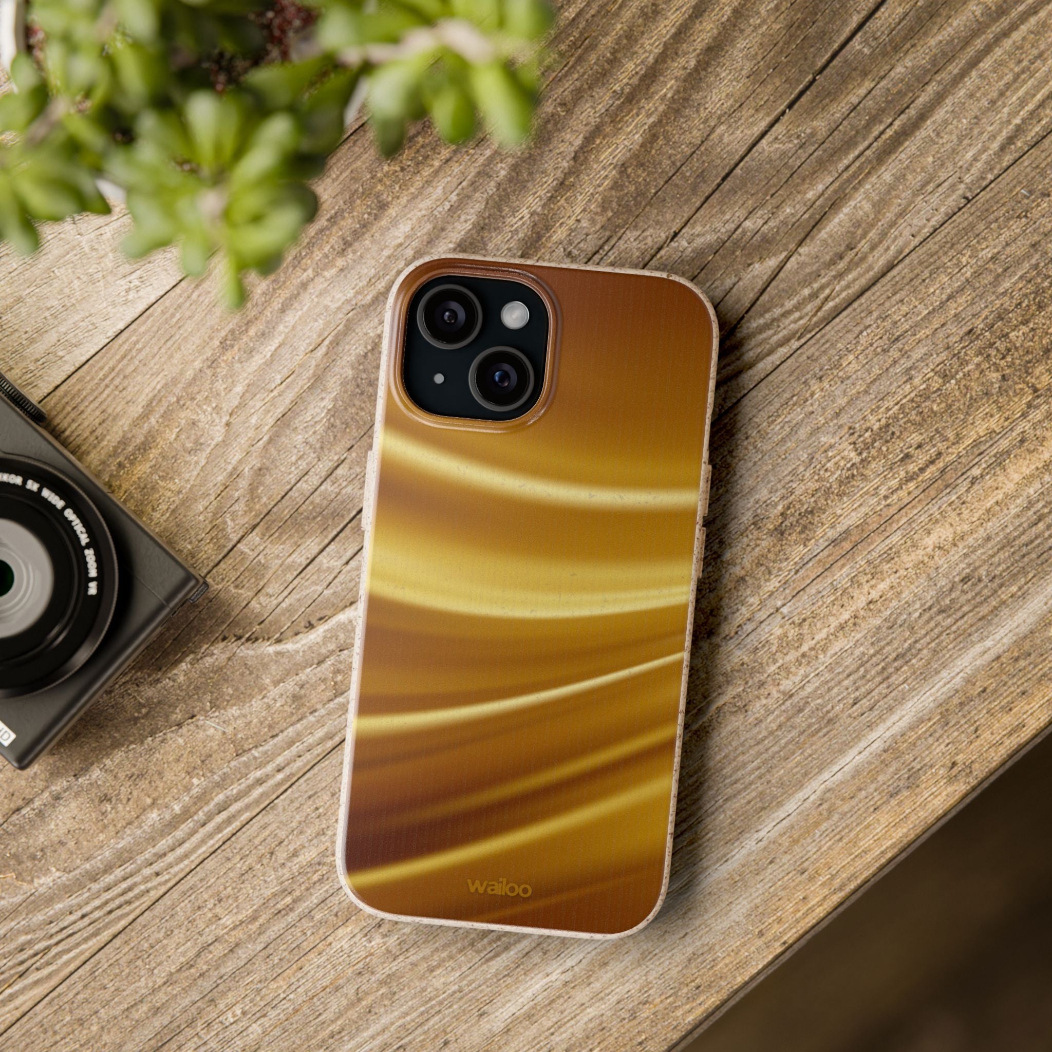 aPattern Gold soft - Plastic free phone case for iPhone