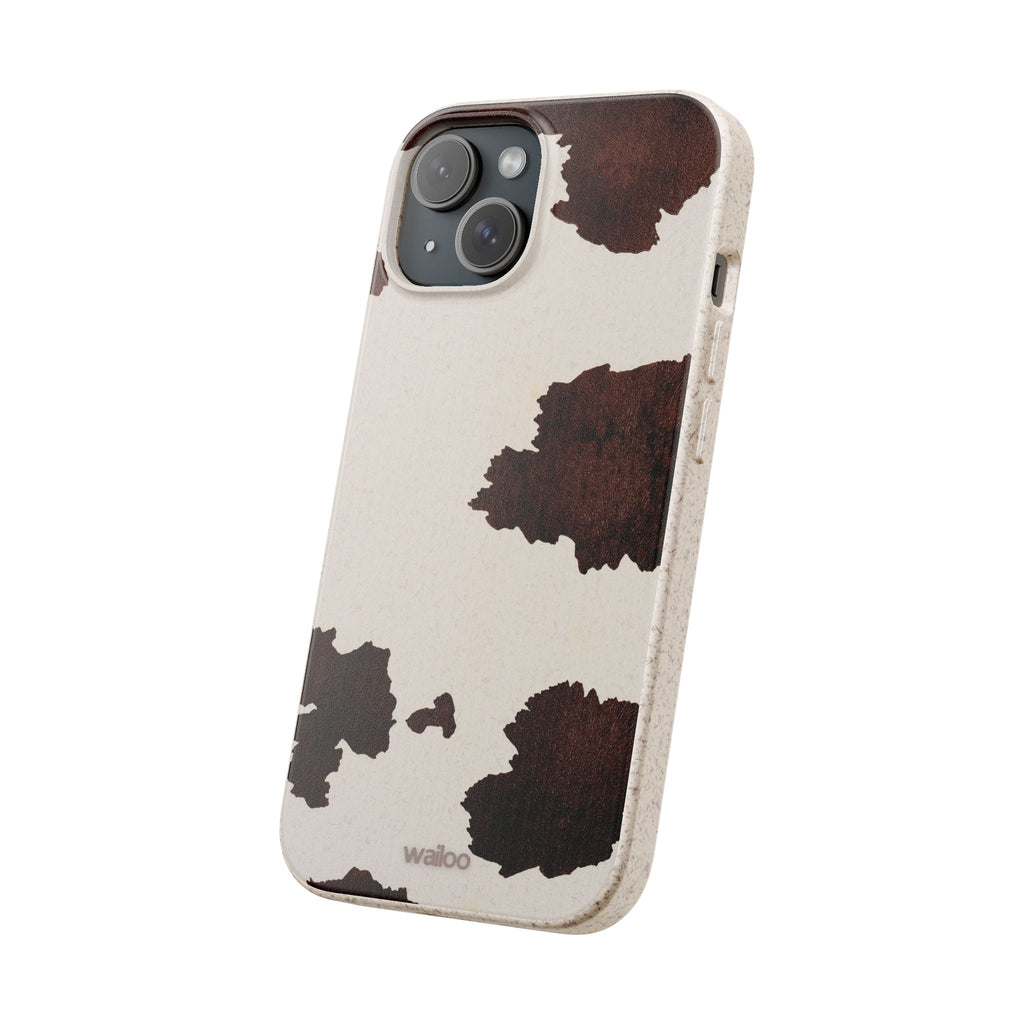 aPattern Cow - Plastic free phone case for iPhone