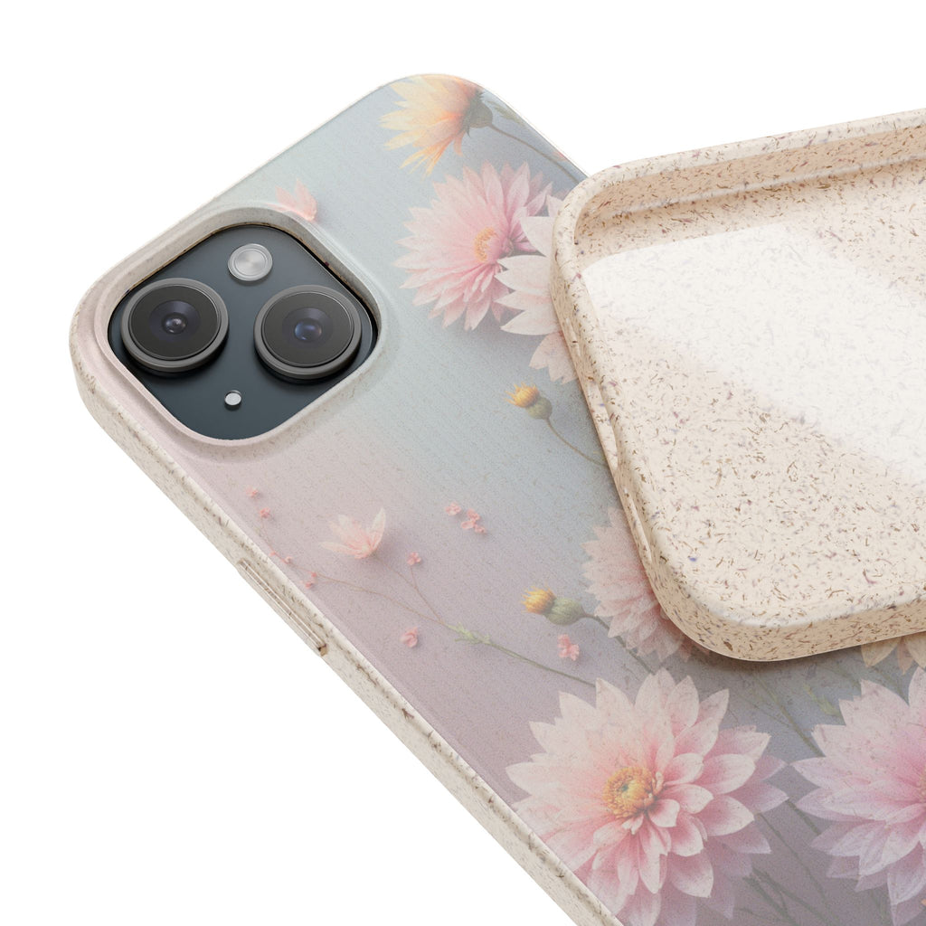 dAI Floral Dahlia -  Plastic free phone case for iPhone