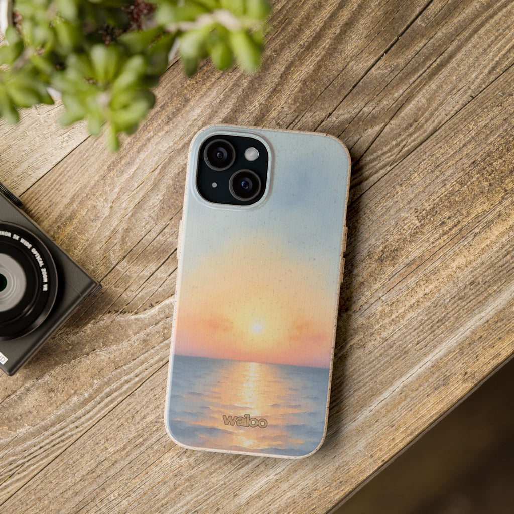 Sunset - Plastic free phone case for iPhone