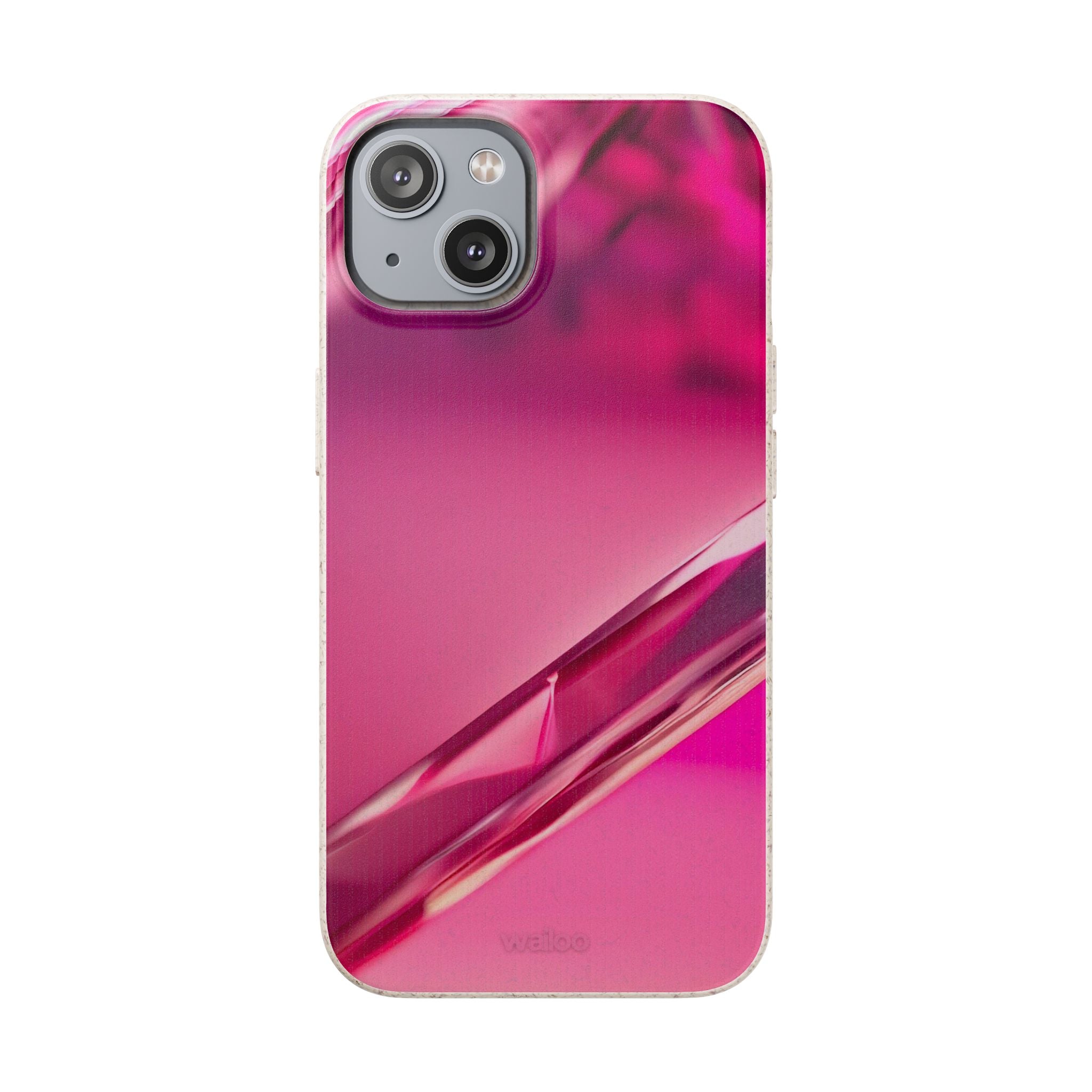3D Pink - Plastic free phone case for iPhone