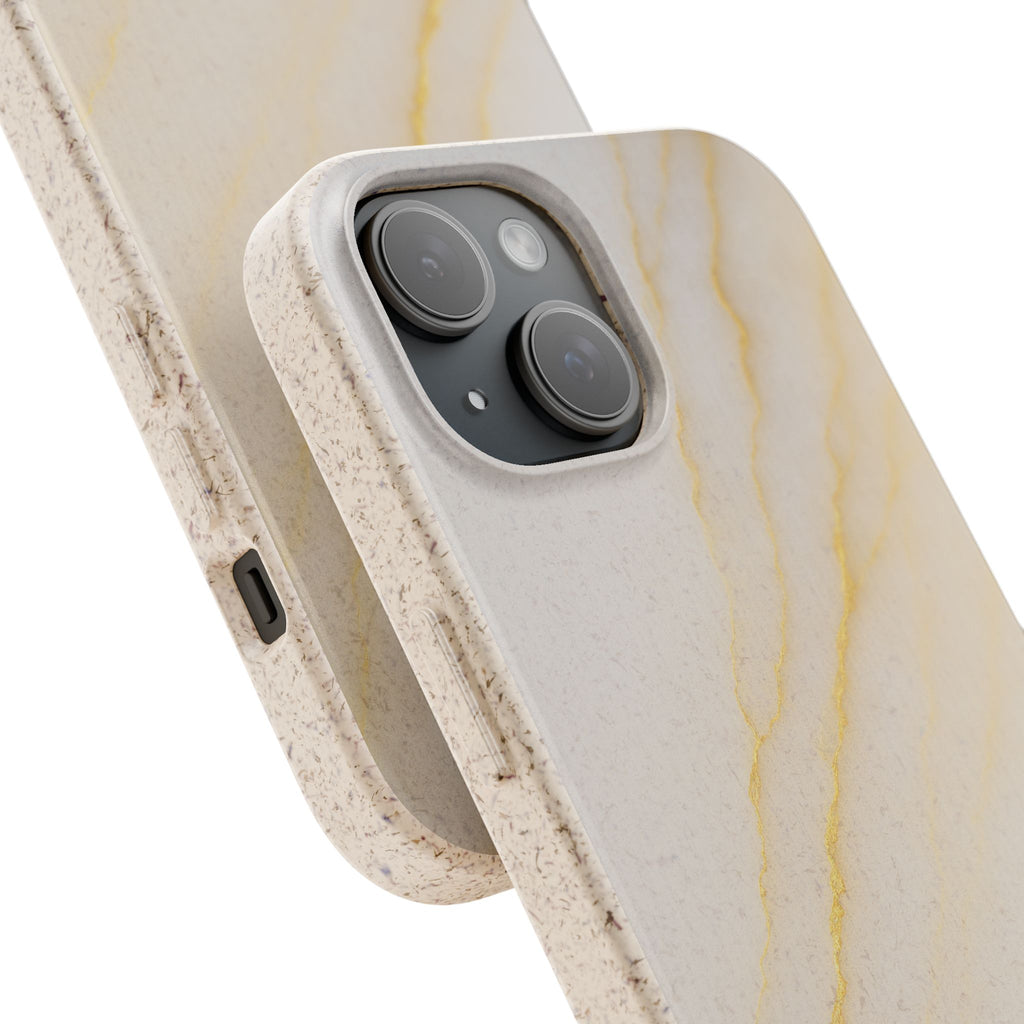 aPattern Gold marble - Plastic free phone case for iPhone