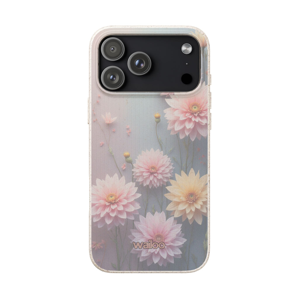 dAI Floral Dahlia -  Plastic free phone case for iPhone