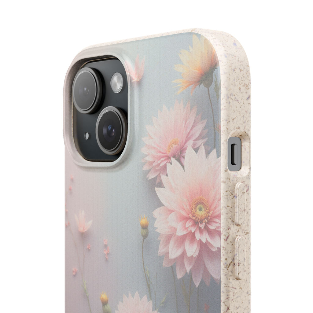 dAI Floral Dahlia -  Plastic free phone case for iPhone