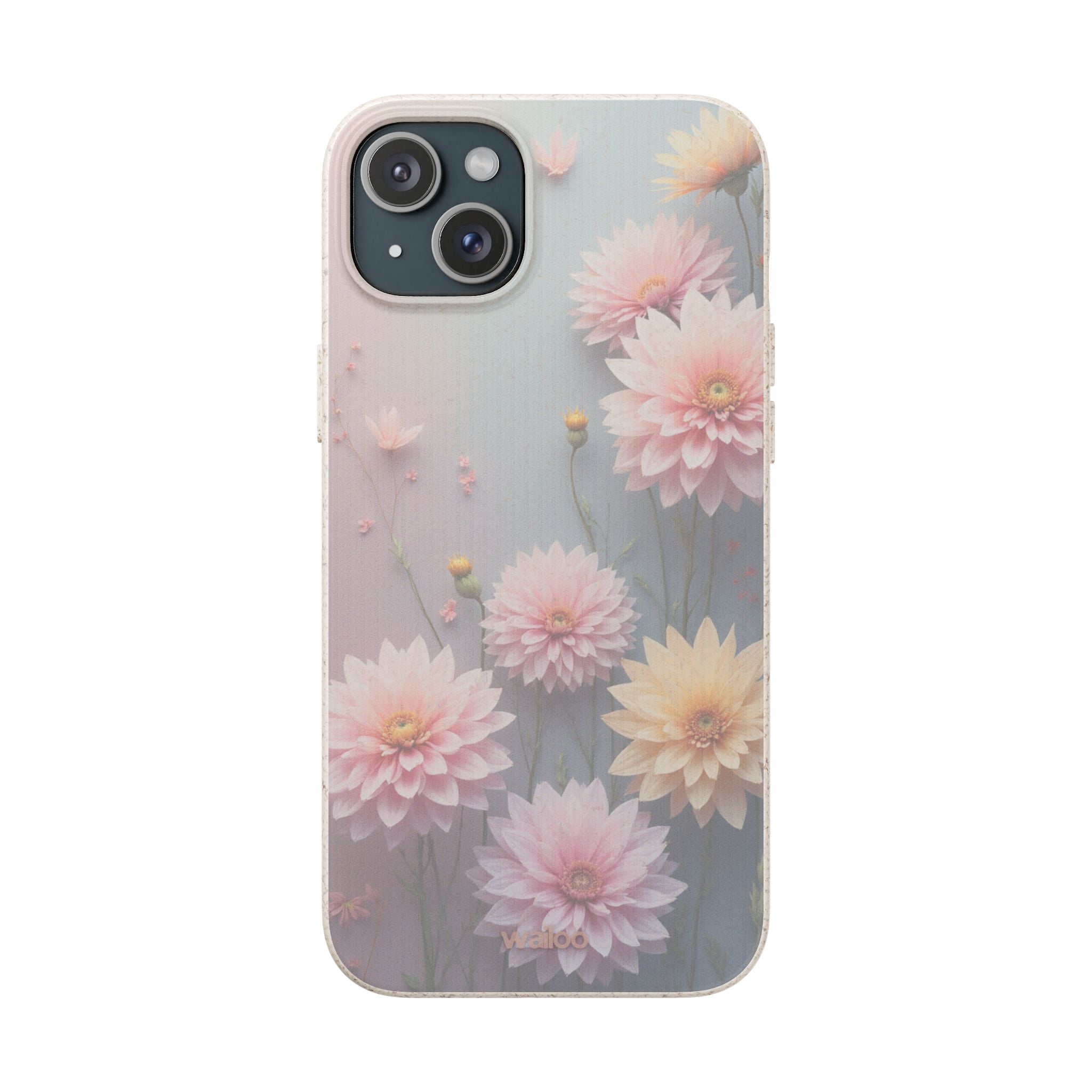 dAI Floral Dahlia -  Plastic free phone case for iPhone
