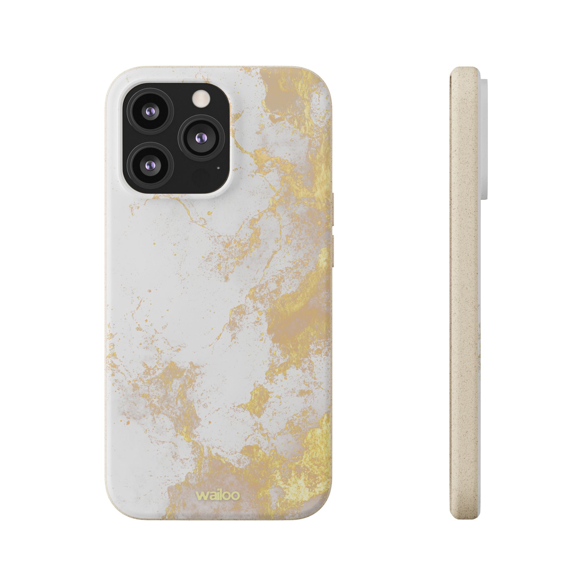 aPattern Gold mixed - Plastic free phone case for iPhone