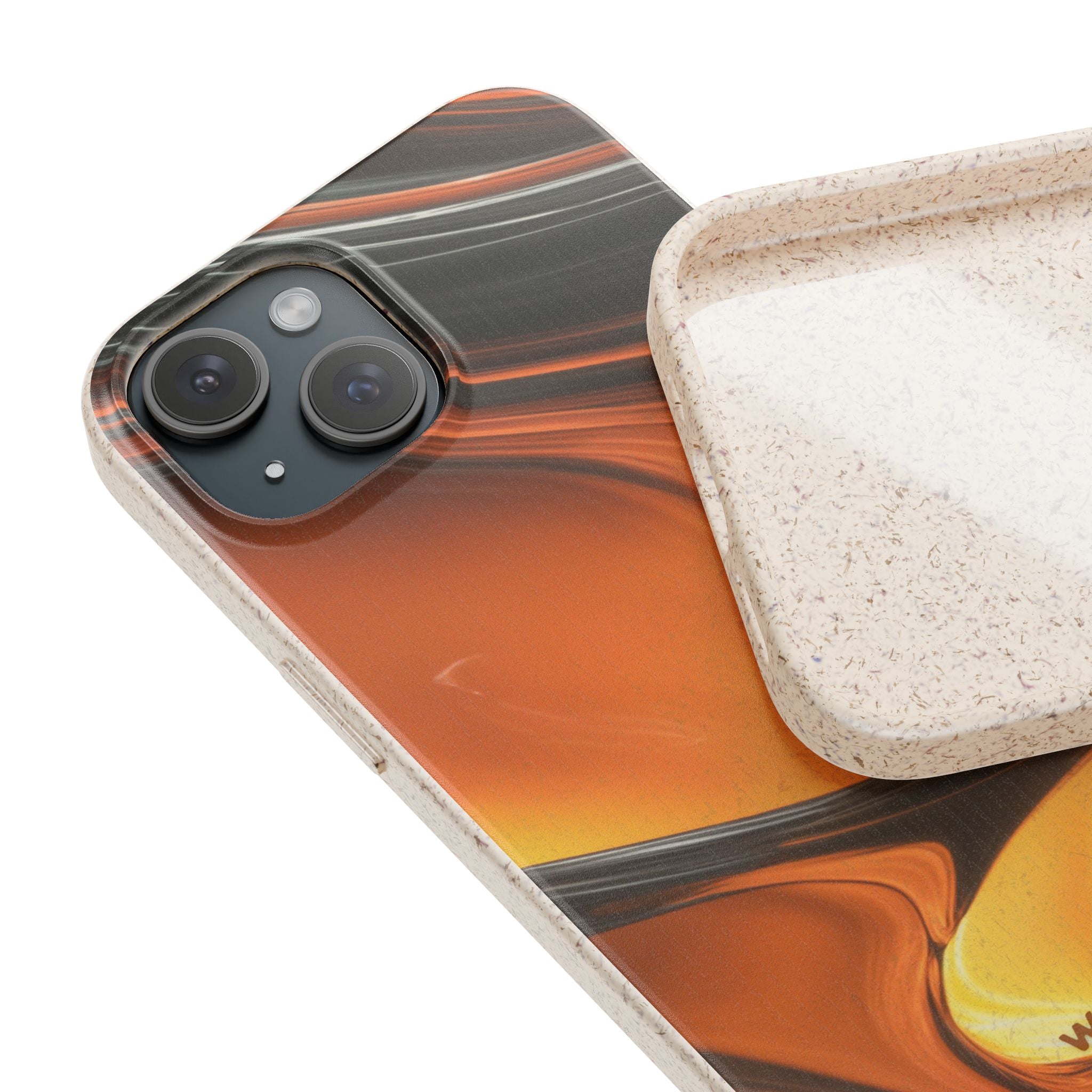 aPattern Metal melted - Plastic free phone case for iPhone