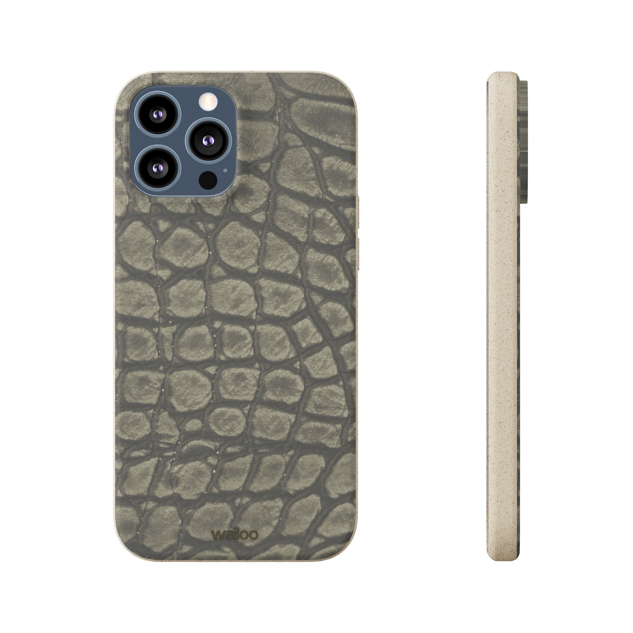 aPattern Crocodile skin - Plastic free phone case for iPhone