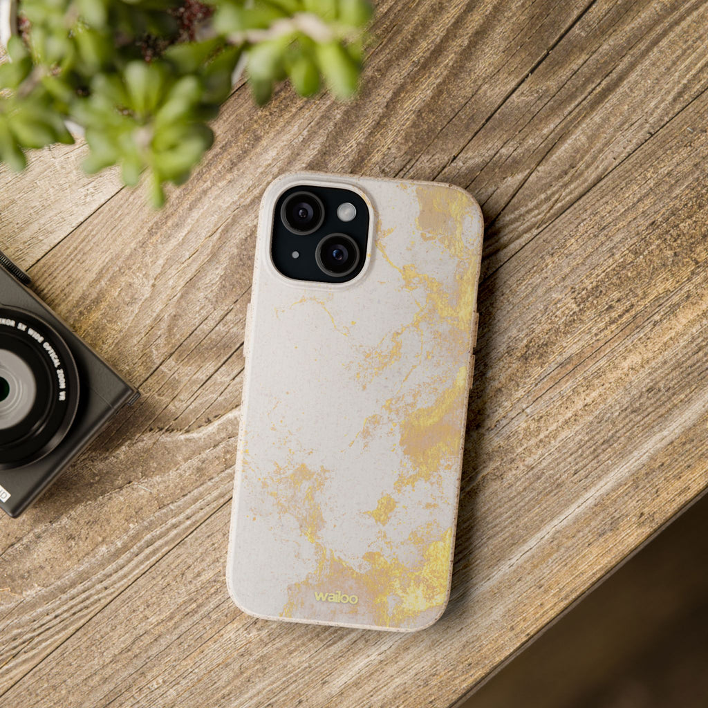 aPattern Gold mixed - Plastic free phone case for iPhone