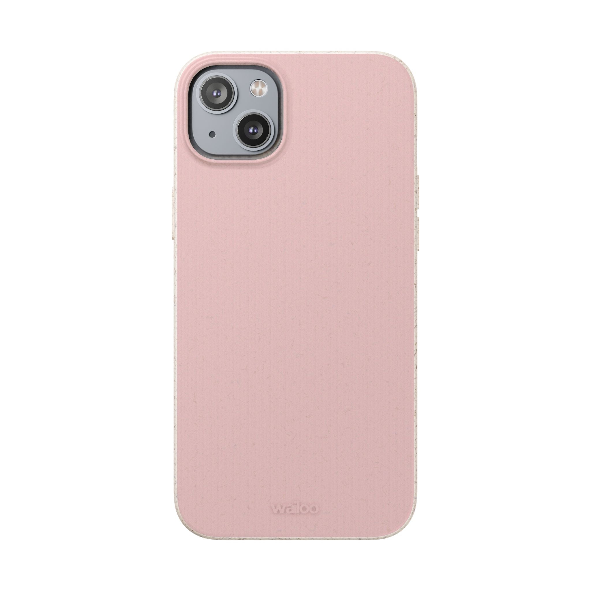 Color Pink dirty light - Plastic free phone case for iPhone