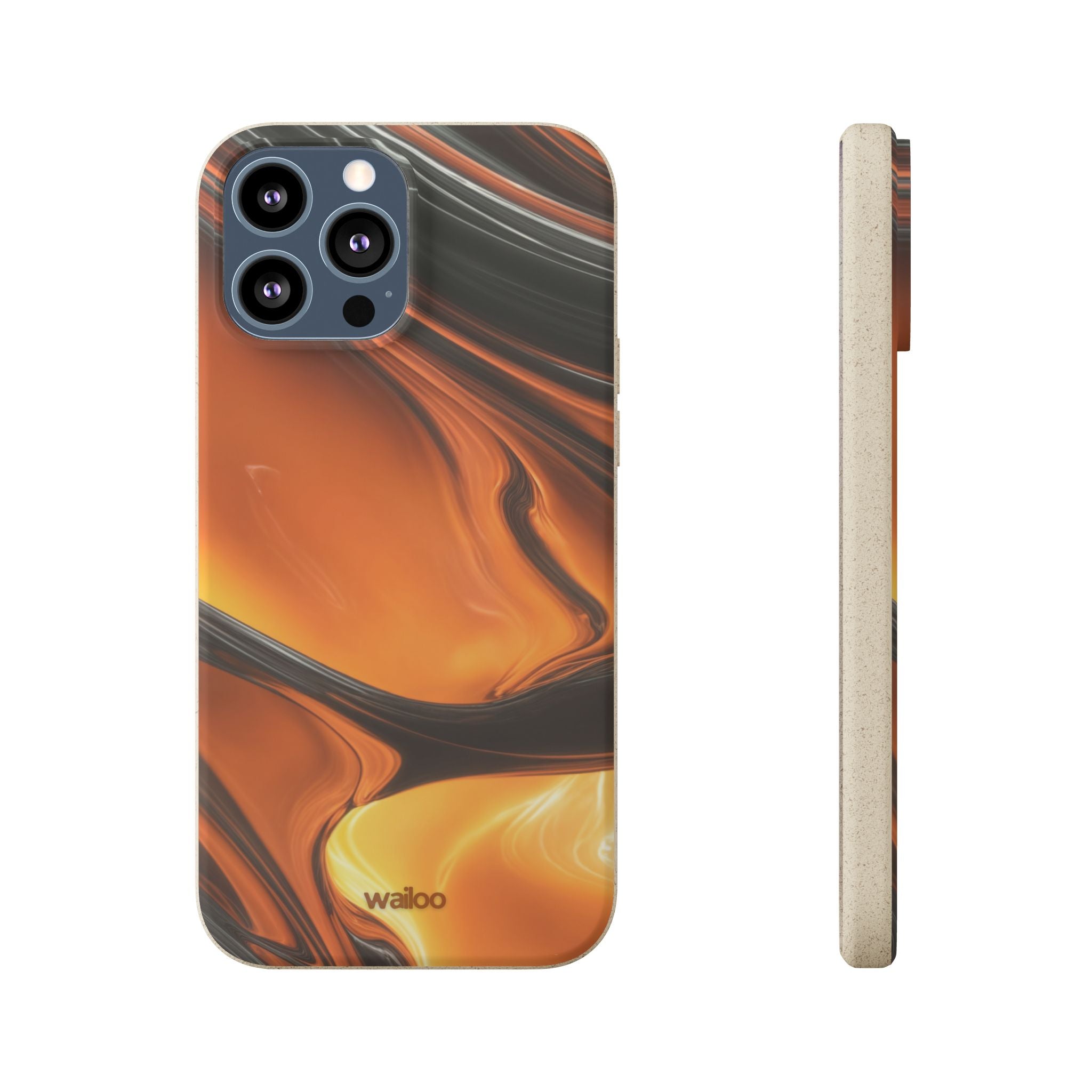 aPattern Metal melted - Plastic free phone case for iPhone