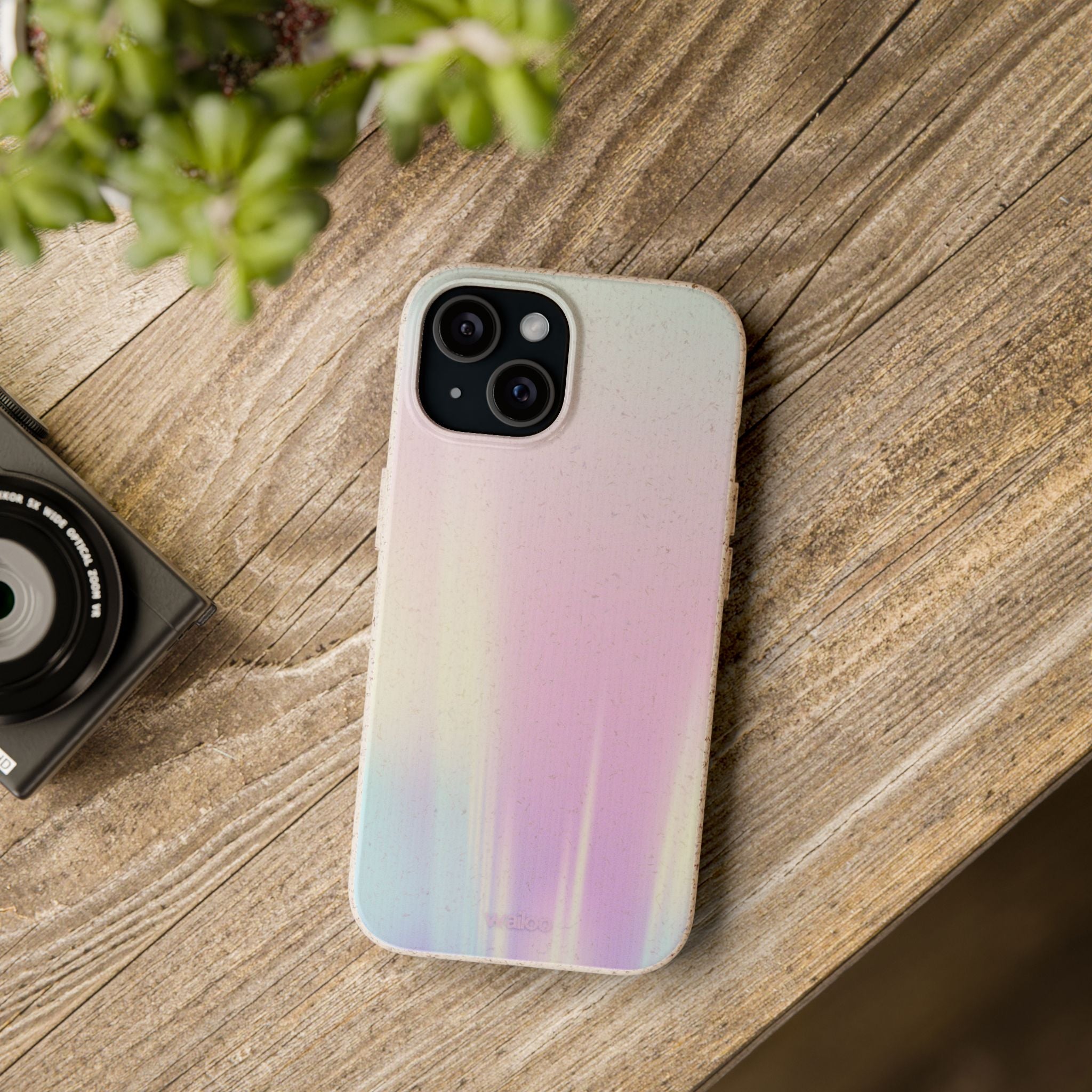 aPattern Shimmer pink - Plastic free phone case for iPhone